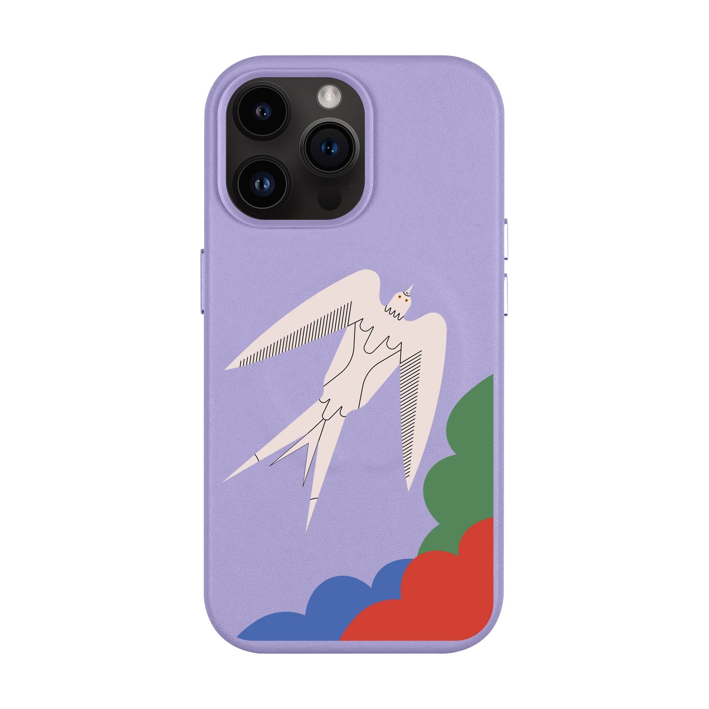 L’OISEAU LIBRE-iPhone 14 Pro Max Leather Kılıf MagSafe Özellikli