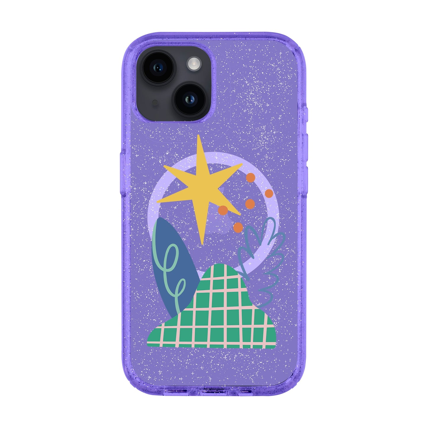 LITTLE NATURE-iPhone 14 Shiny Kılıf MagSafe Özellikli