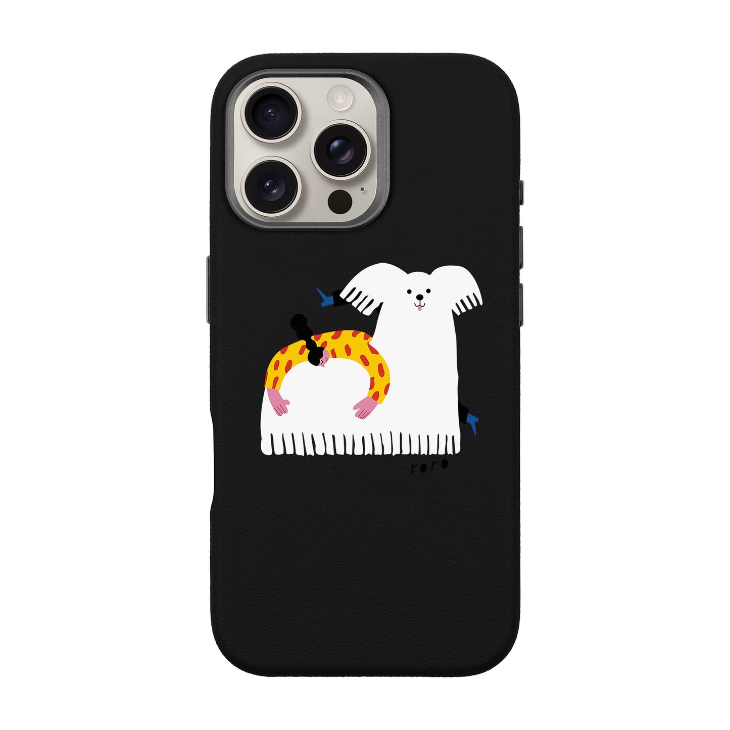 FANCY DOG-iPhone 16 Pro Max Leather Premium Kılıf MagSafe Özellikli