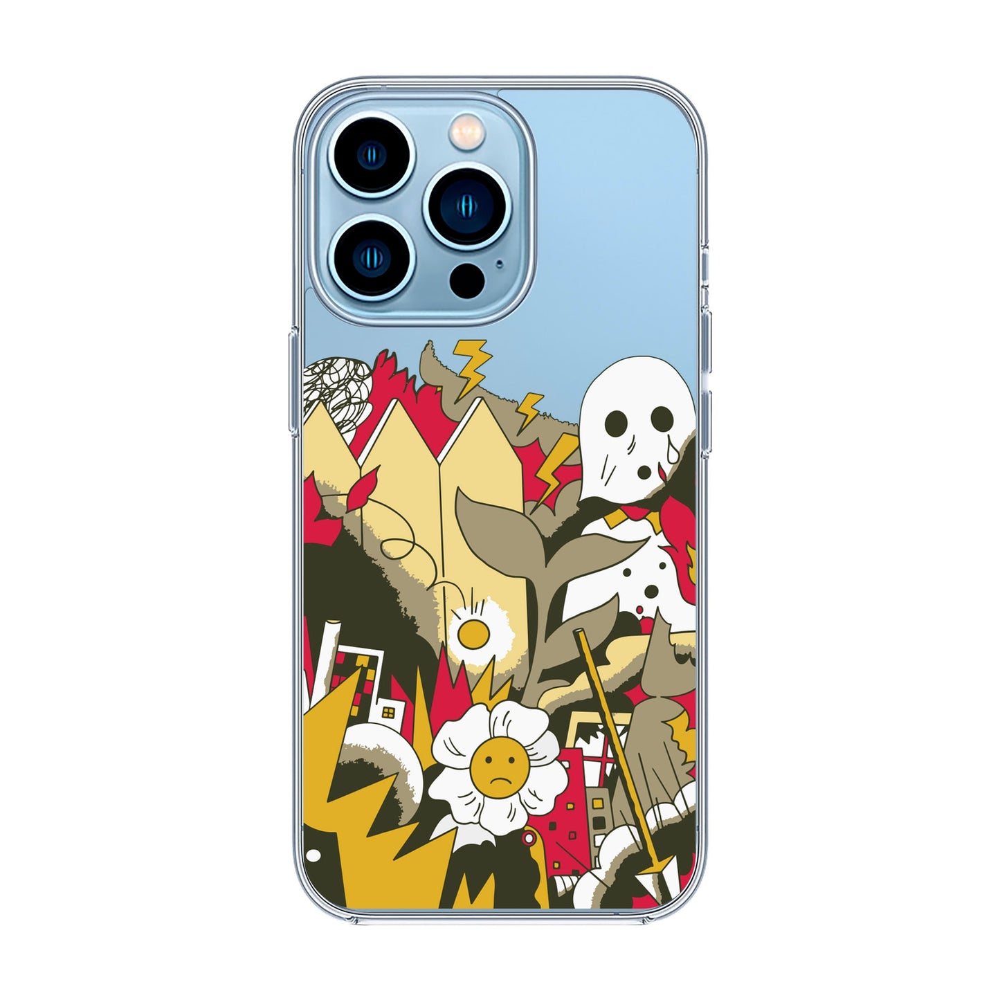 EVERYTHING IS BURNING-iPhone 12 Mini Solid Kılıf
