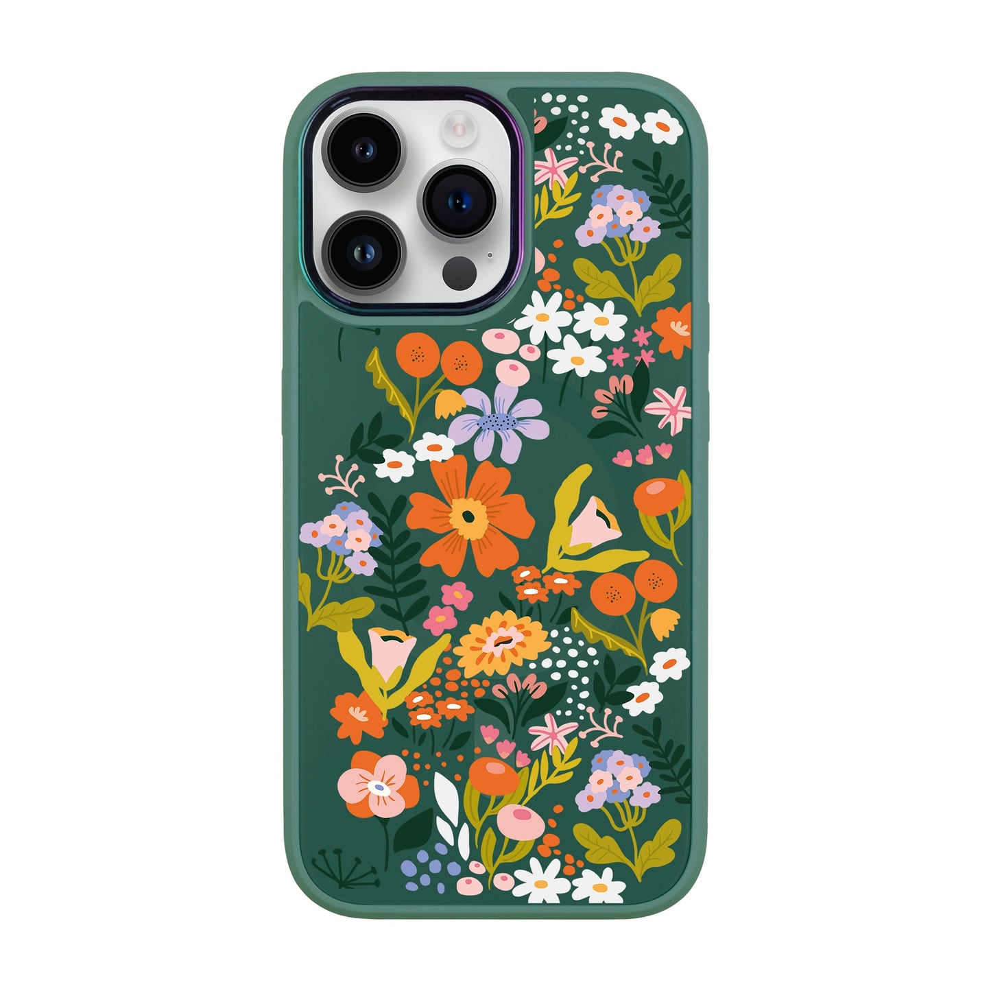 FLOWER-iPhone 13 Pro Max Vigor Kılıf MagSafe Özellikli