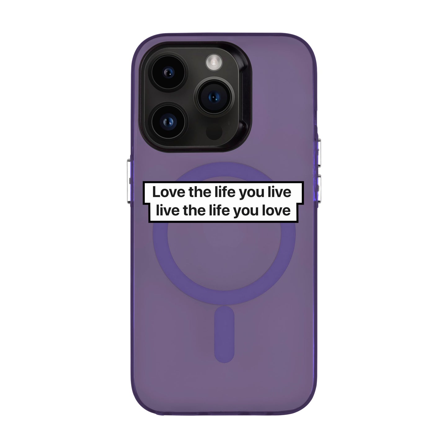 LOVE THE LIFE-iPhone 14 Pro Hold Kılıf MagSafe Özellikli