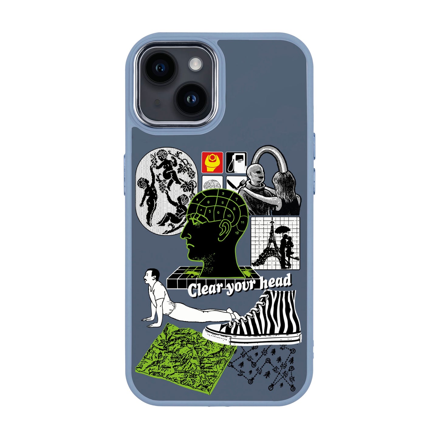 CLEAR YOUR HEAD-iPhone 14 Plus Proof Kılıf