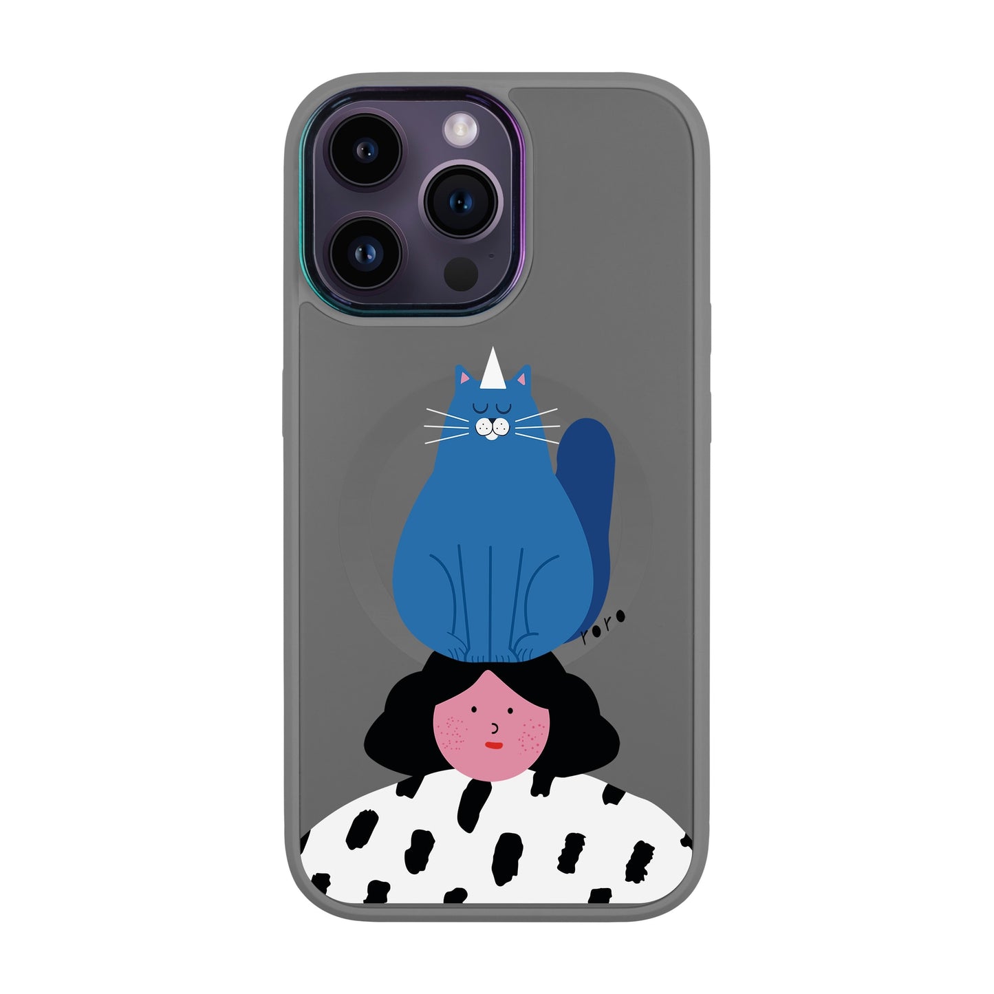 NAUGHTY CAT-iPhone 14 Pro Max Vigor Kılıf MagSafe Özellikli