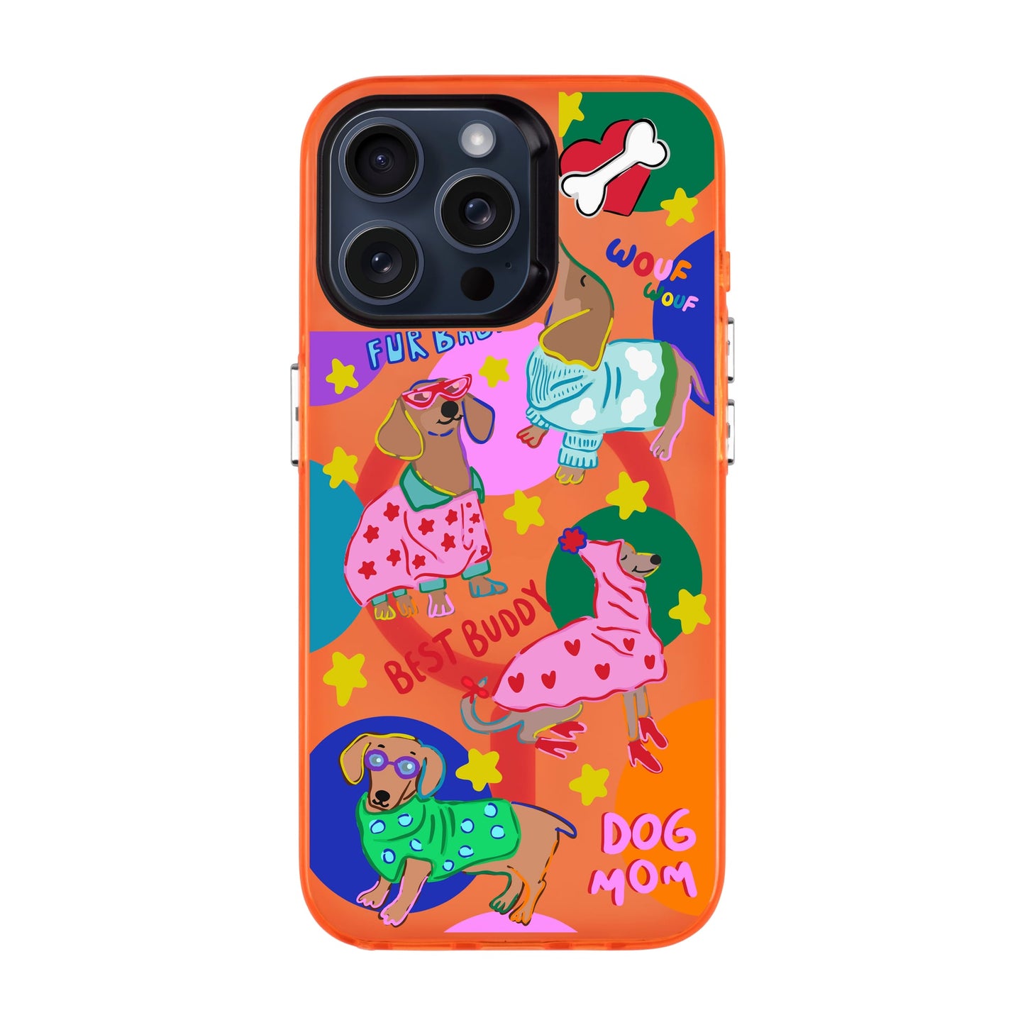 DOG MOM-iPhone 15 Pro Max Hold Kılıf MagSafe Özellikli
