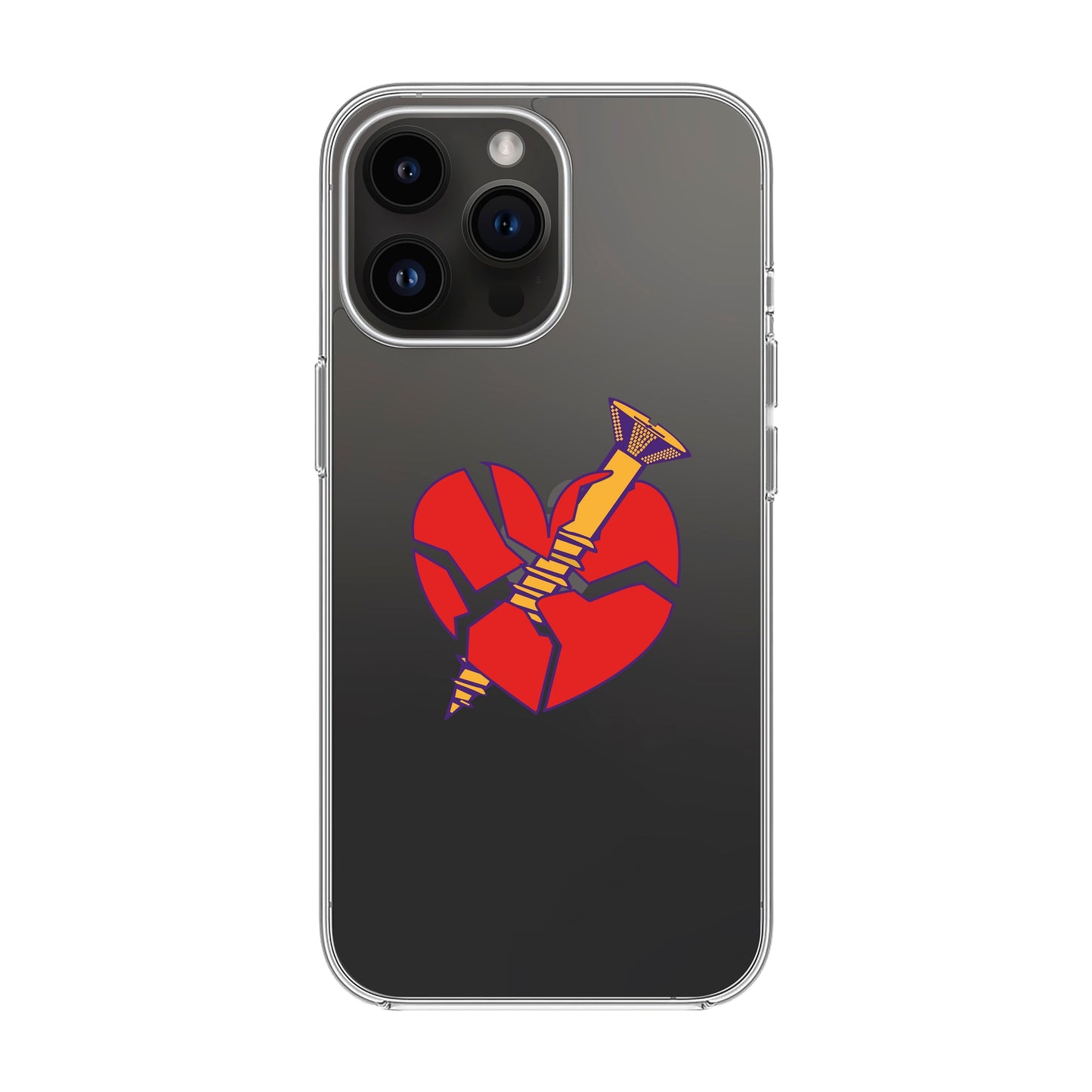 BROKEN HEART-iPhone 15 Pro Max Solid Kılıf