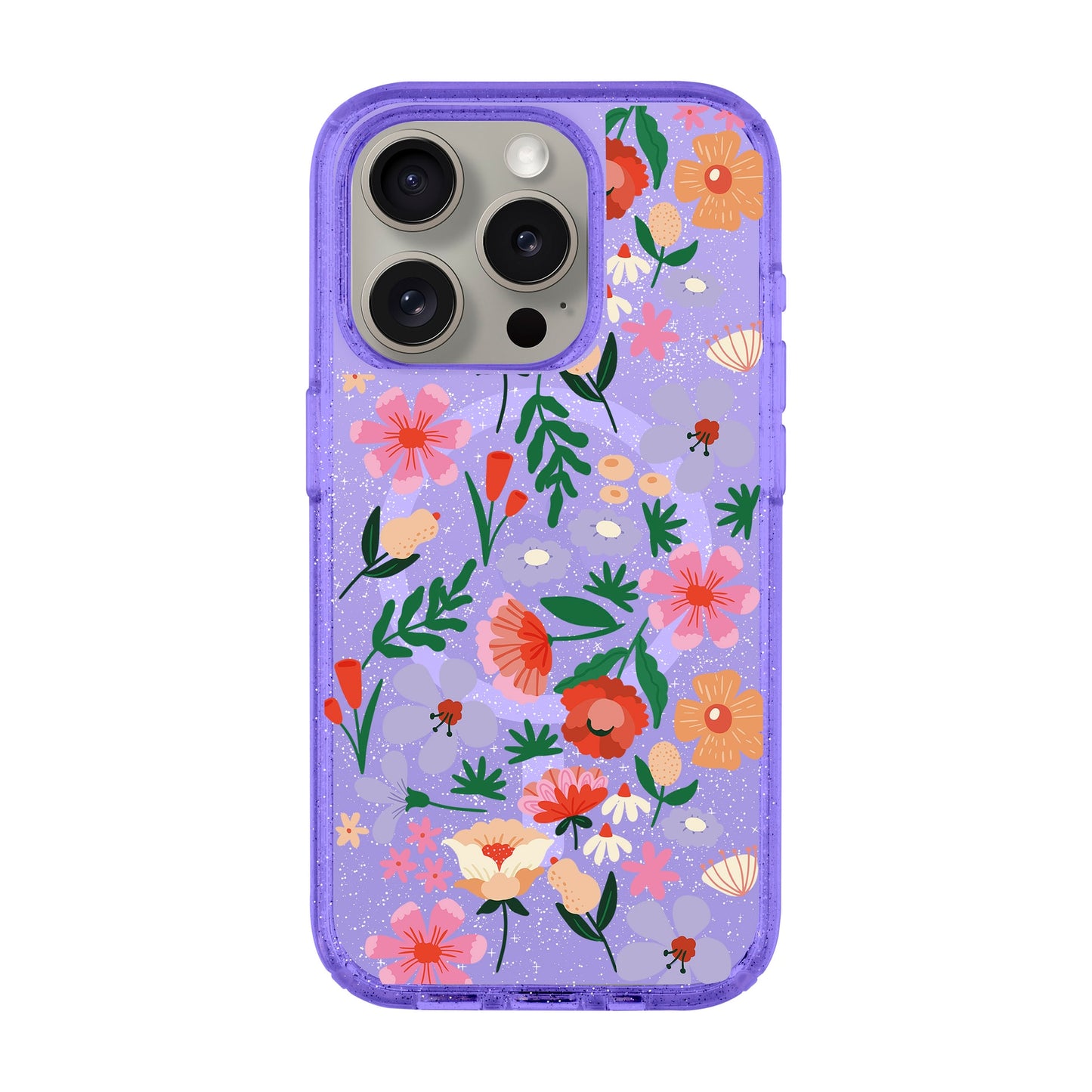GRACIOUS-iPhone 15 Pro Shiny Kılıf MagSafe Özellikli
