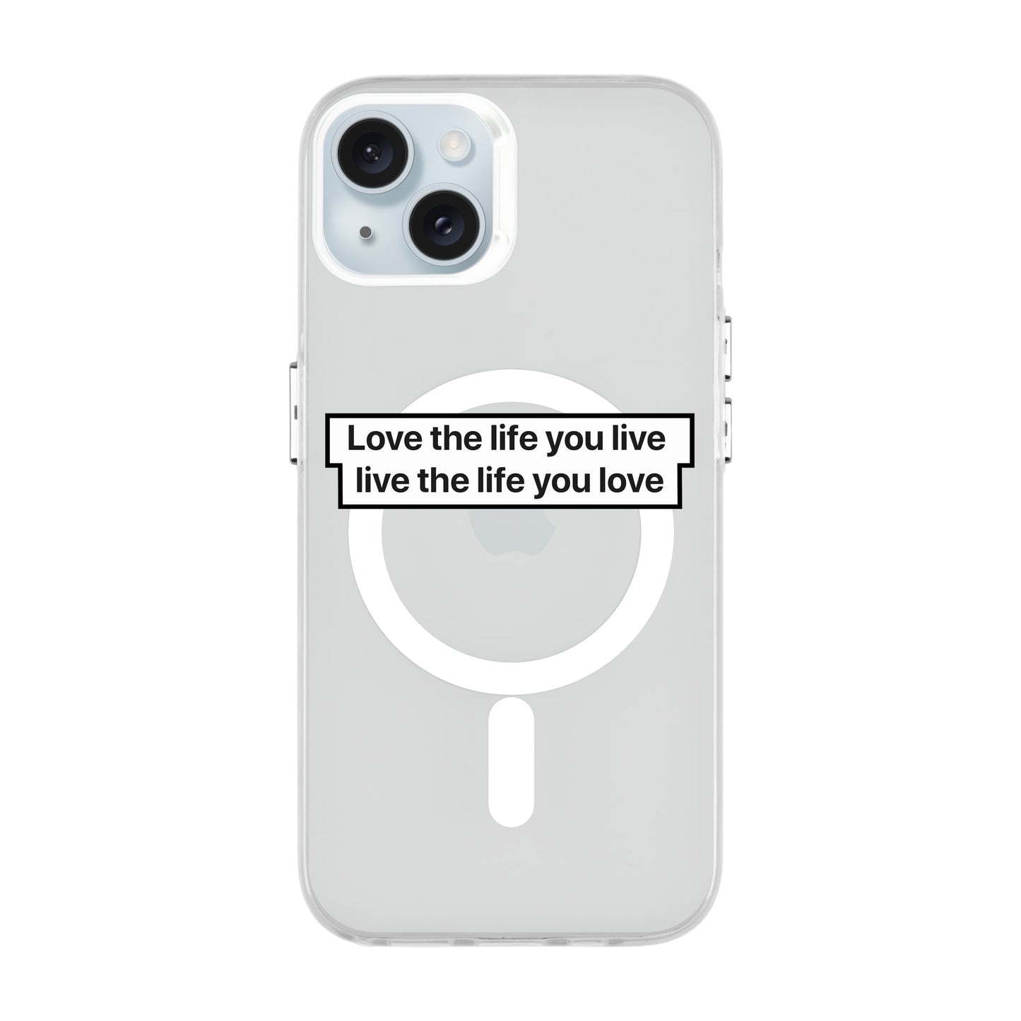 LOVE THE LIFE-iPhone 15 Plus Hold Kılıf MagSafe Özellikli