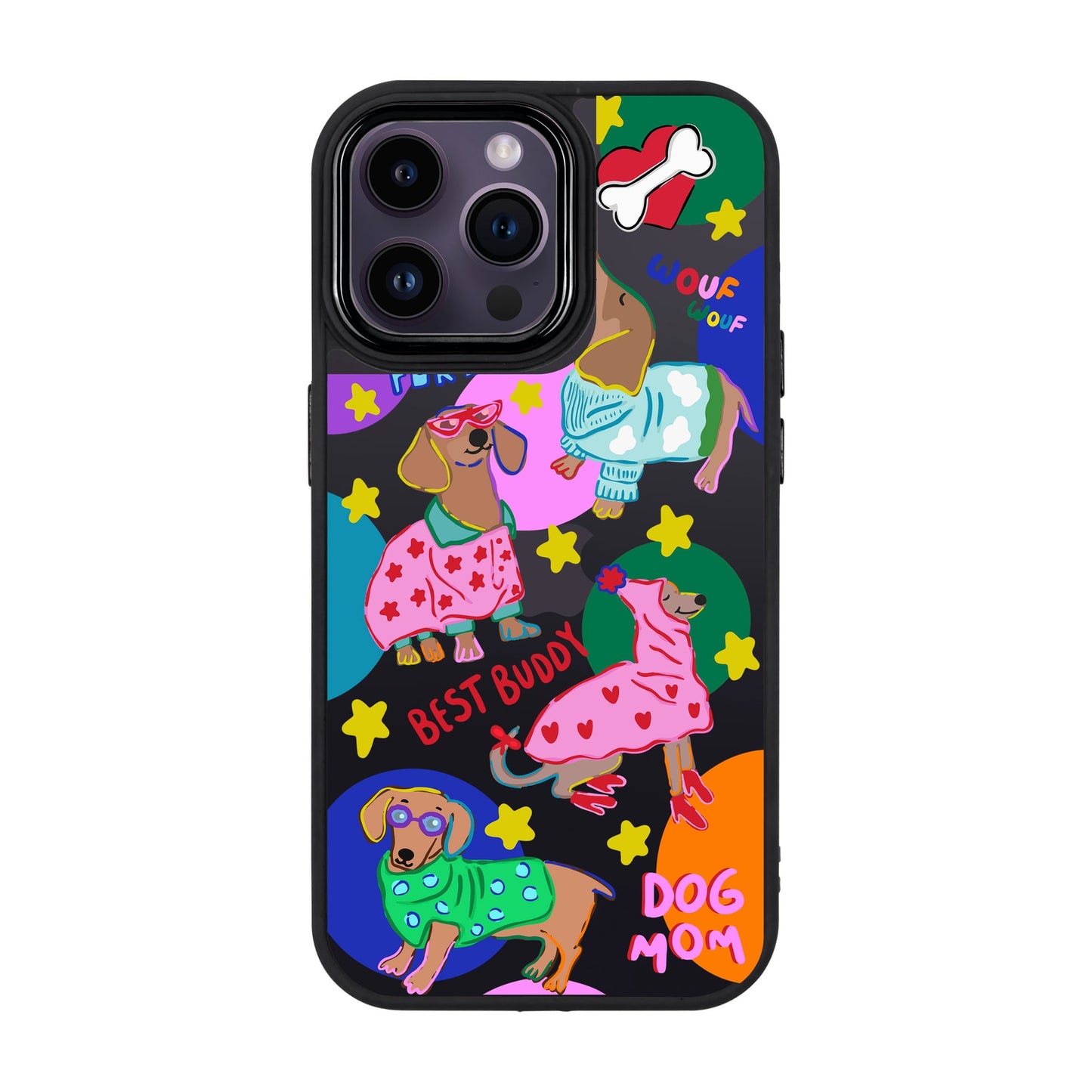 DOG MOM-iPhone 13 Pro Max Proof Kılıf