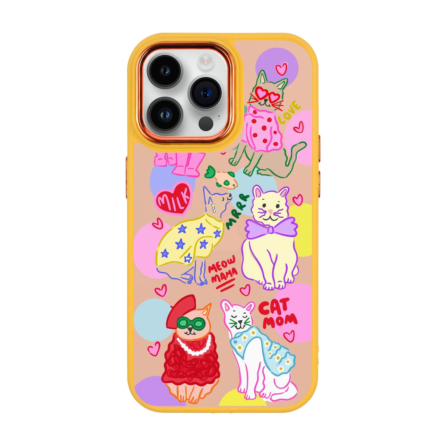 CAT MOM-iPhone 14 Pro Max Proof Kılıf