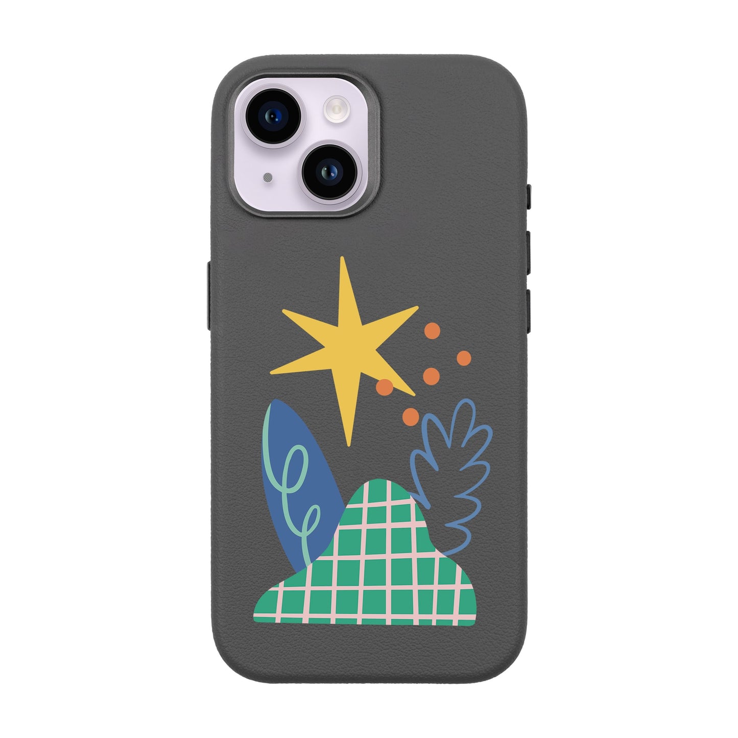 LITTLE NATURE-iPhone 14 Leather Premium Kılıf MagSafe Özellikli