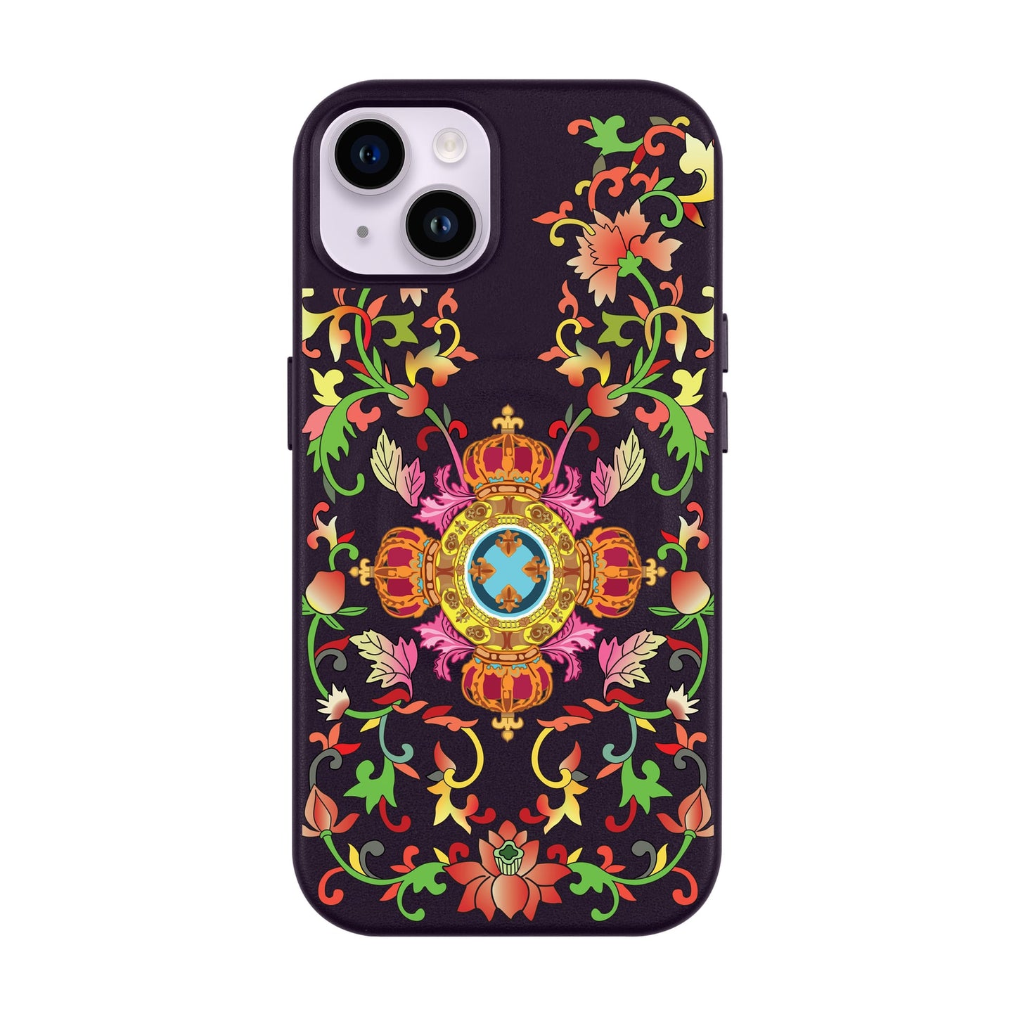SPIRAL-iPhone 14 Plus Leather Kılıf MagSafe Özellikli