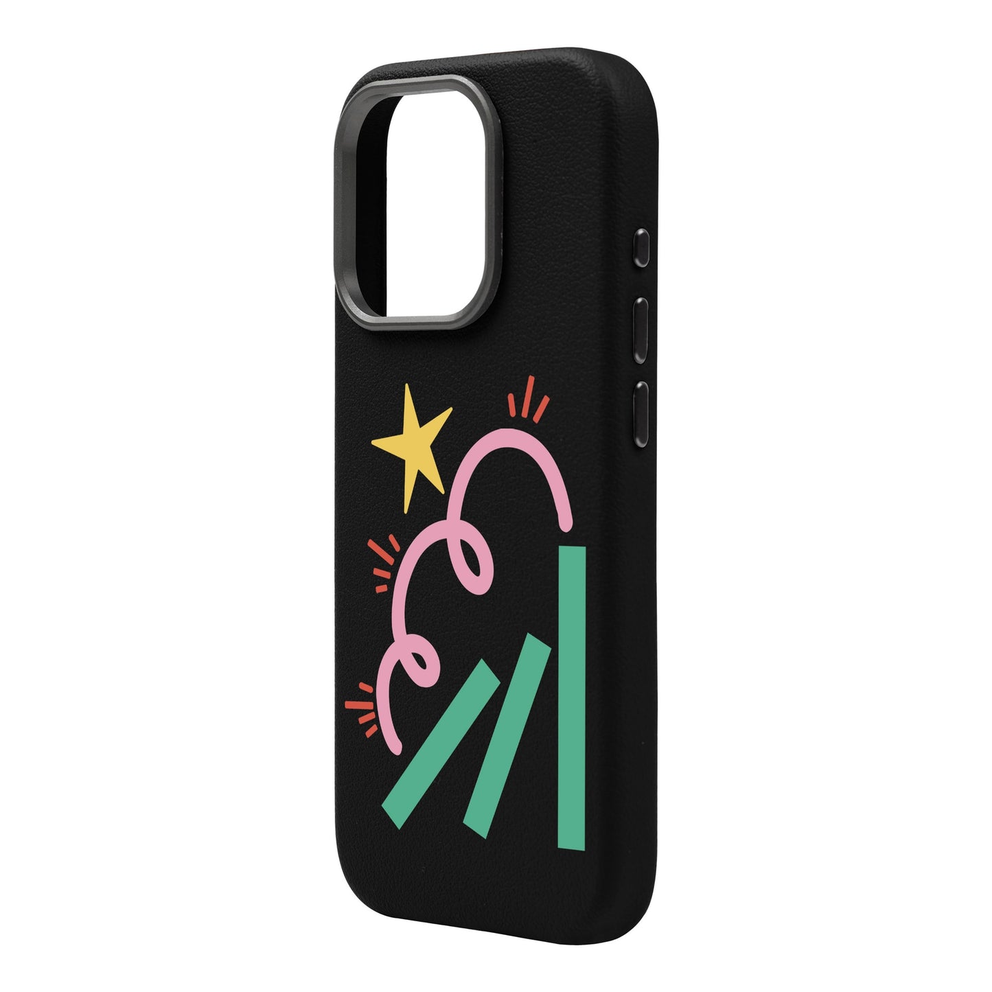 DOMINO-iPhone 16 Pro Leather Premium Kılıf MagSafe Özellikli