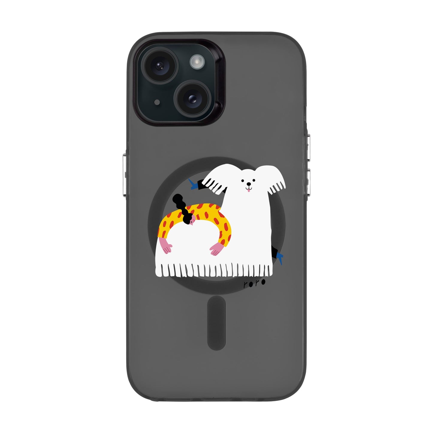 FANCY DOG-iPhone 15 Hold Kılıf MagSafe Özellikli