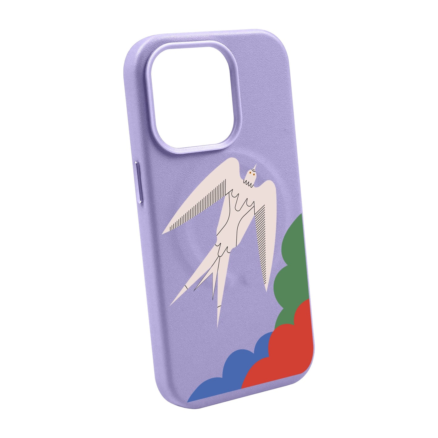 L’OISEAU LIBRE-iPhone 14 Pro Max Leather Kılıf MagSafe Özellikli
