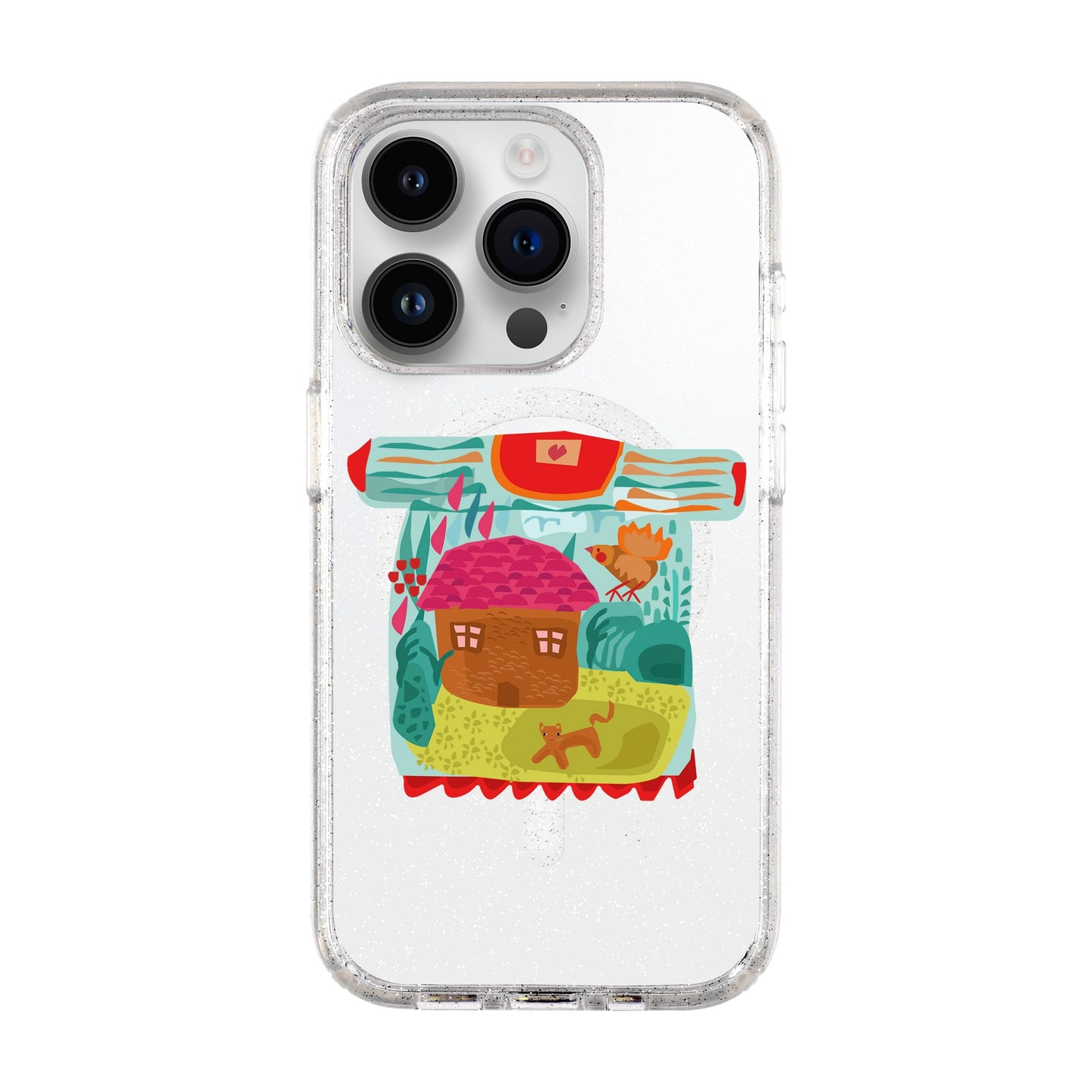 SİHİRLİ KAZAK-iPhone 14 Pro Shiny Kılıf MagSafe Özellikli