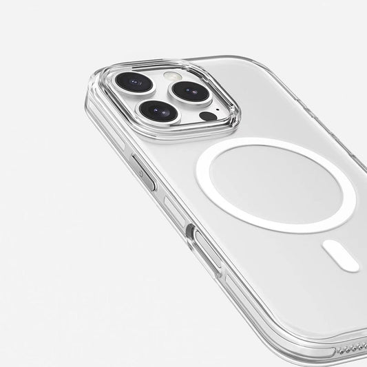 NEW-iPhone 16 Pro Max Clear Premium Kılıf MagSafe Özellikli