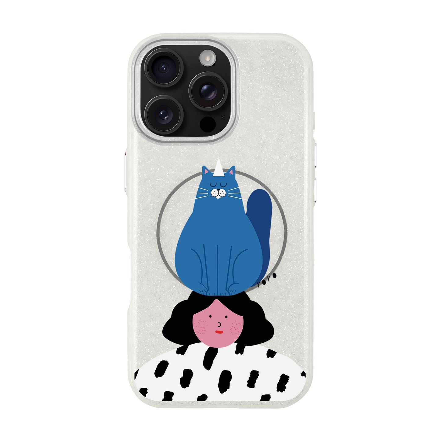 NAUGHTY CAT-iPhone 16 Pro Max Radiant Kılıf MagSafe Özellikli