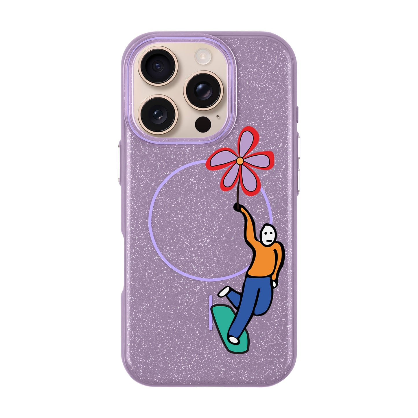SKATEBOARDER-iPhone 16 Pro Radiant Kılıf MagSafe Özellikli