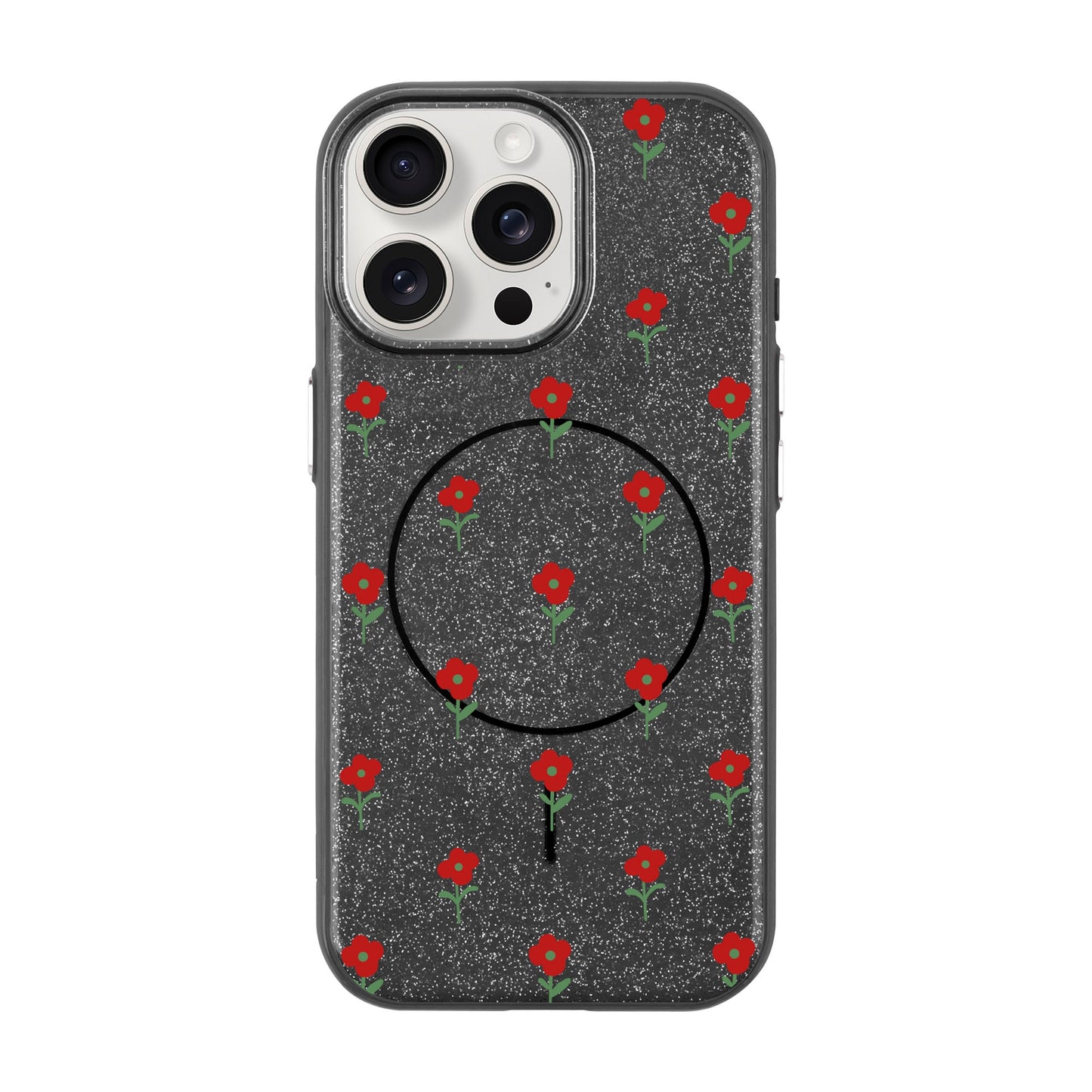 FLOWER POWER-iPhone 15 Pro Max Radiant Kılıf MagSafe Özellikli