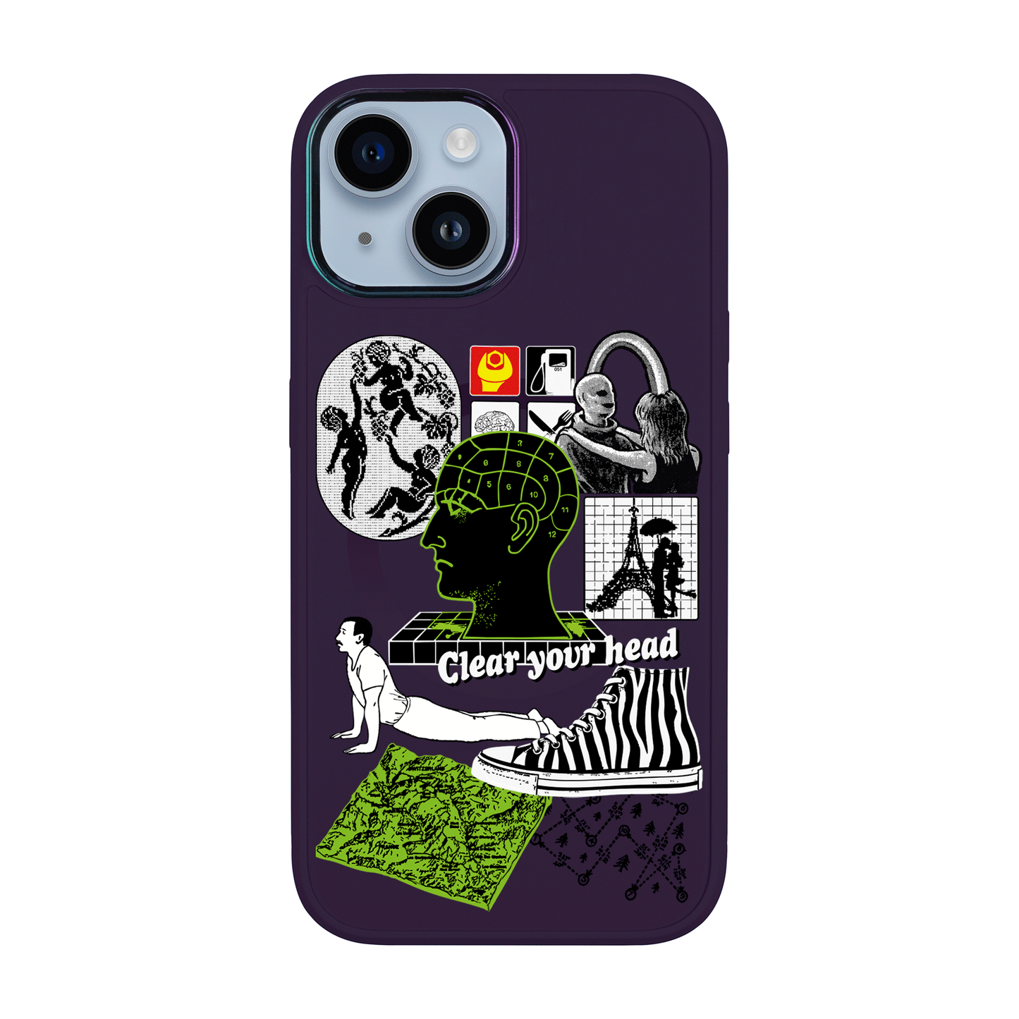 CLEAR YOUR HEAD-iPhone 14 Vigor Kılıf MagSafe Özellikli