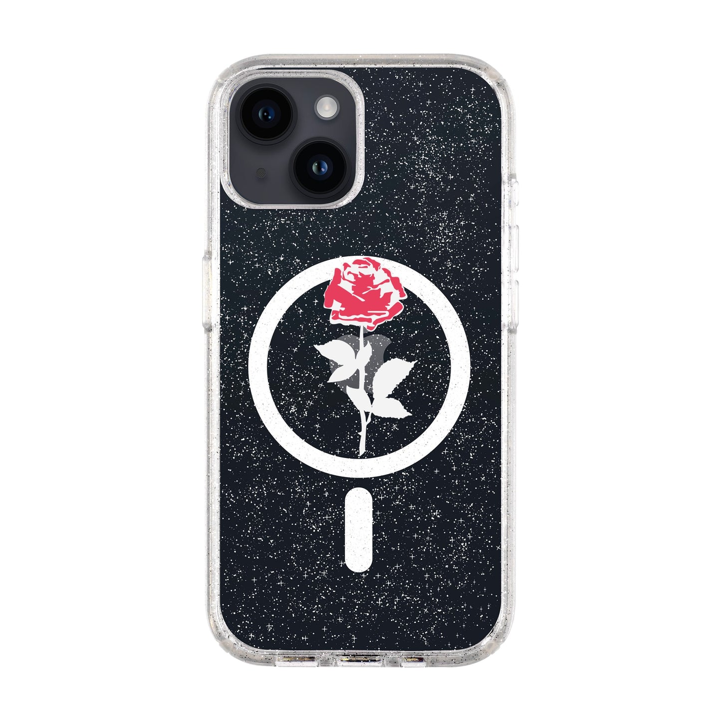 NATUREL ROSE-iPhone 14 Shiny Kılıf MagSafe Özellikli