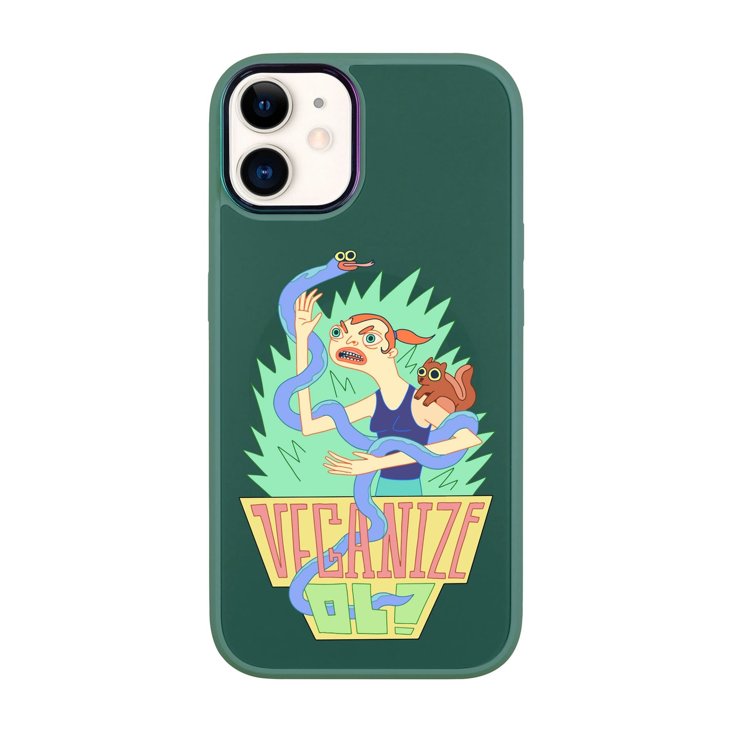 VEGANİZE-iPhone 12 Vigor Kılıf MagSafe Özellikli