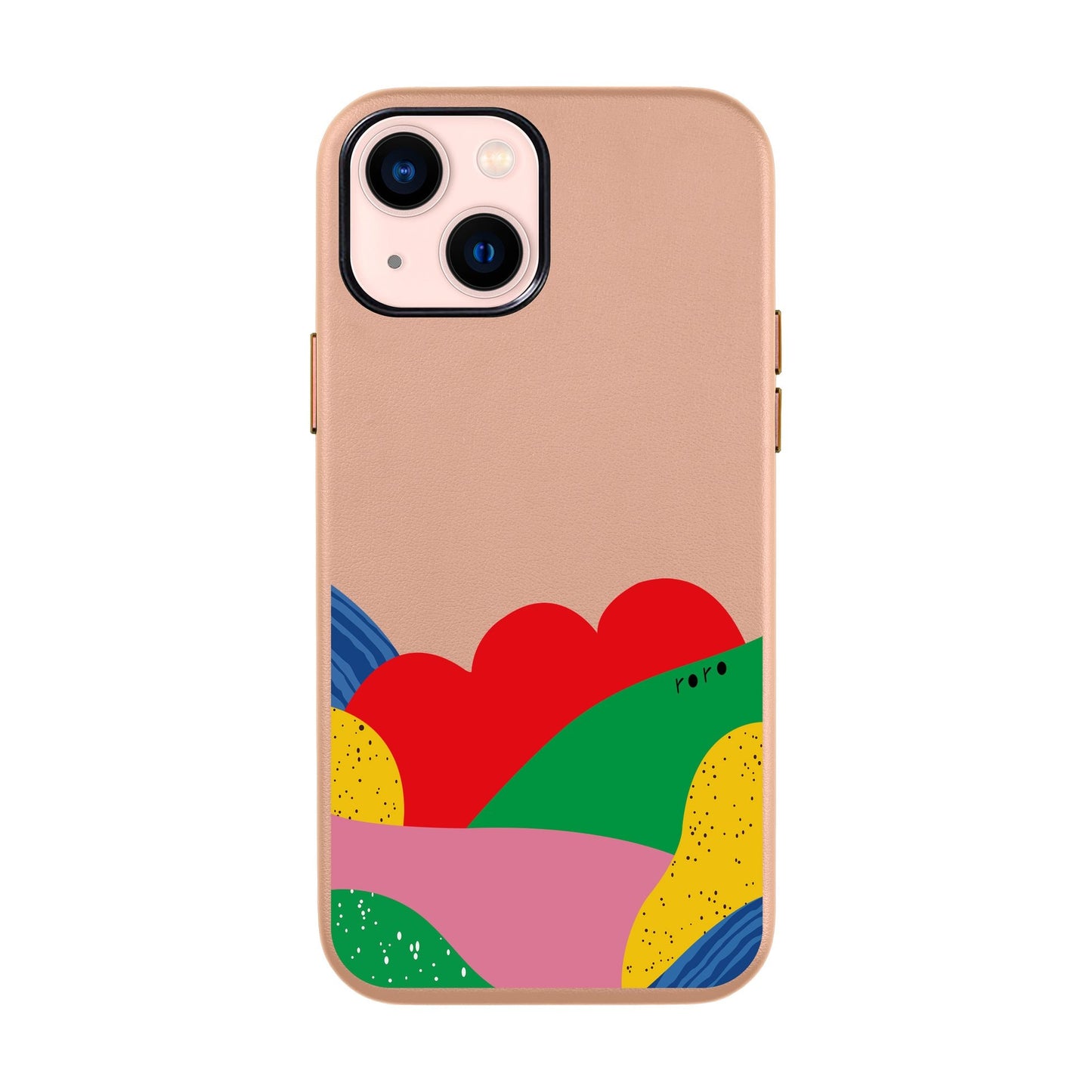 FLAG-iPhone 14 Leather Kılıf