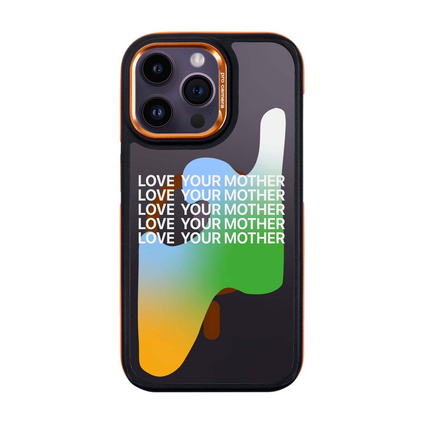 LOVE YOUR MOTHER-iPhone 14 Pro Max Dark Kılıf MagSafe Özellikli