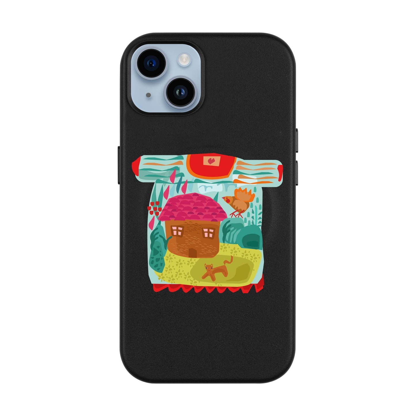 SİHİRLİ KAZAK-iPhone 14 Plus Leather Kılıf MagSafe Özellikli