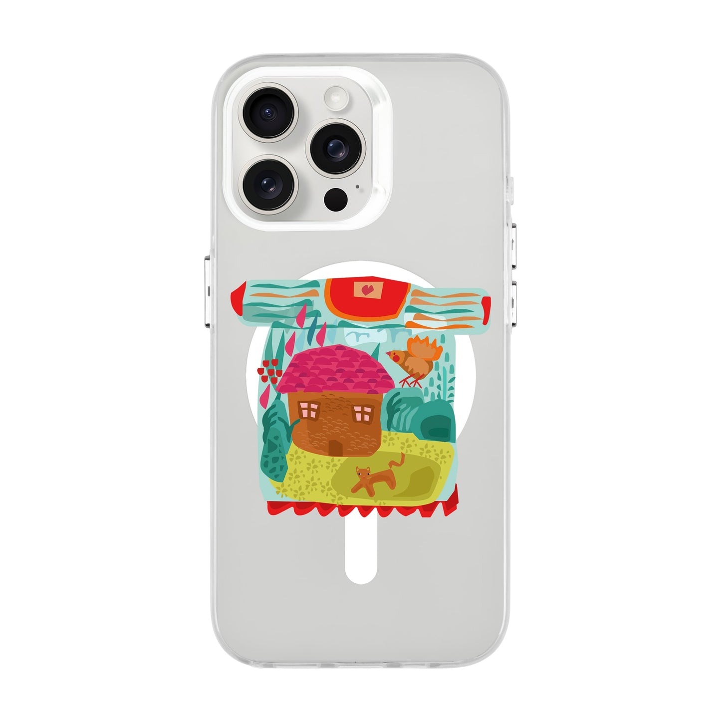 SİHİRLİ KAZAK-iPhone 15 Pro Max Hold Kılıf MagSafe Özellikli