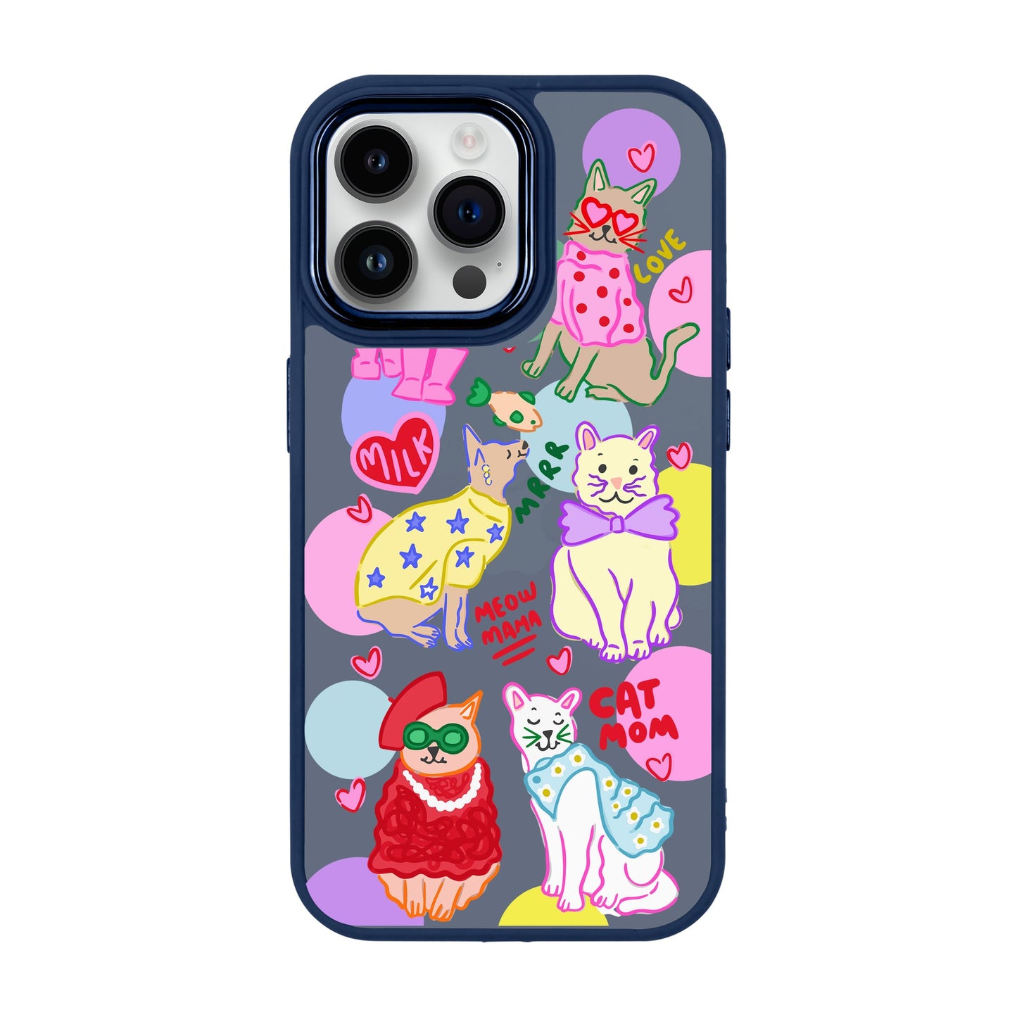 CAT MOM-iPhone 14 Pro Max Proof Kılıf