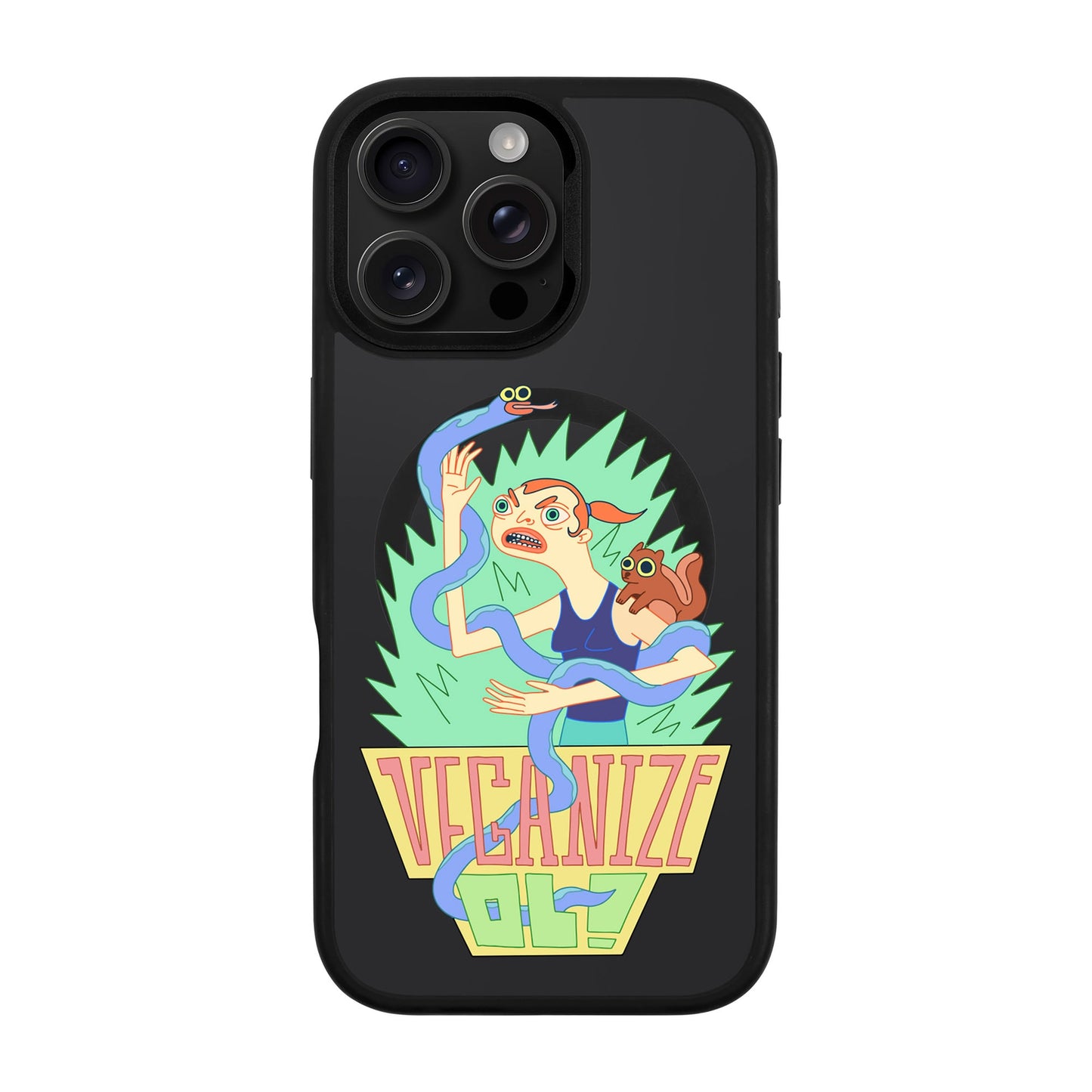 VEGANİZE-iPhone 16 Pro Max Rise Kılıf MagSafe Özellikli