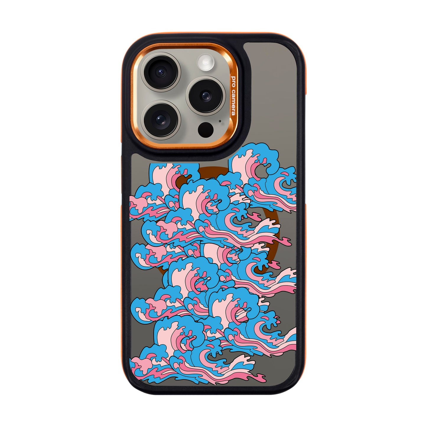 SURF-iPhone 15 Pro Dark Kılıf MagSafe Özellikli