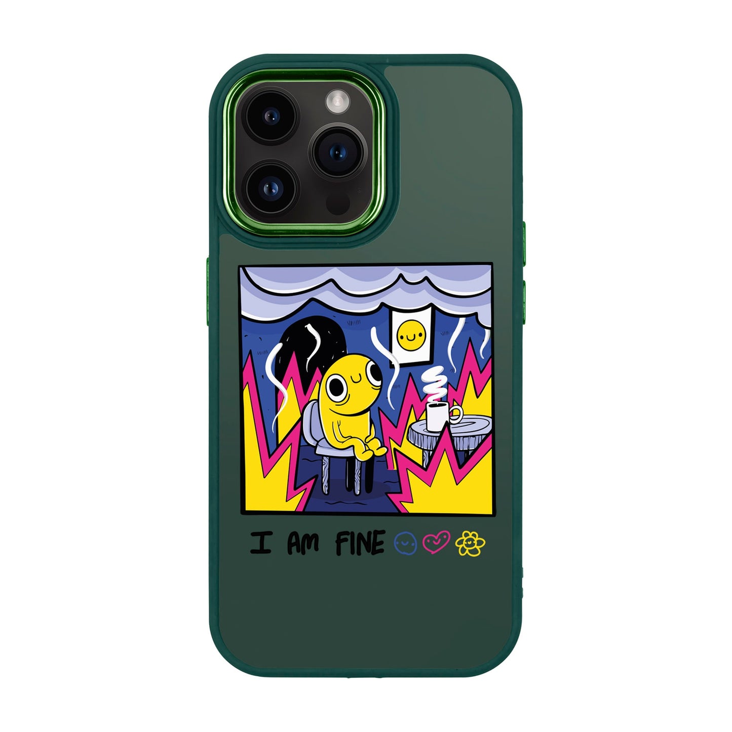 I AM FINE-iPhone 14 Pro Max Proof Kılıf