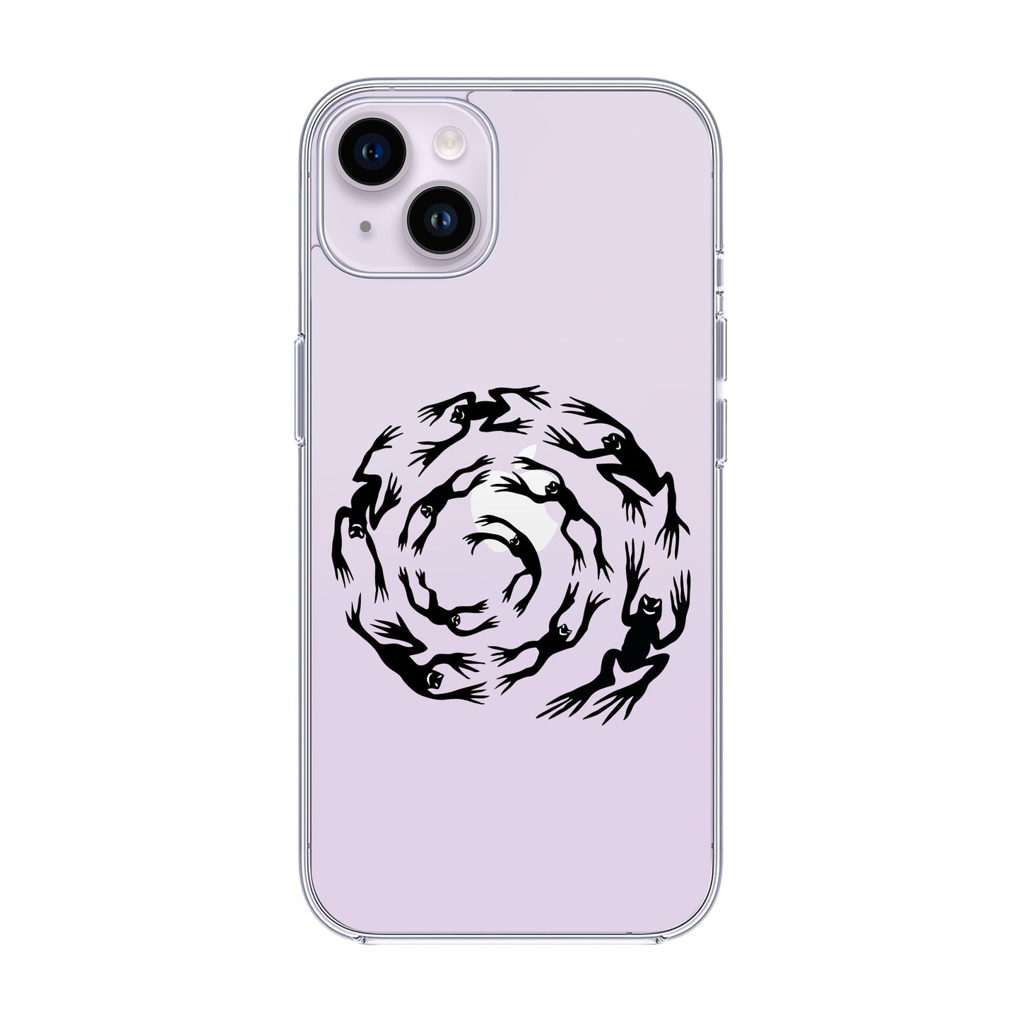 SWIRLING FROGS-iPhone 15 Solid Kılıf