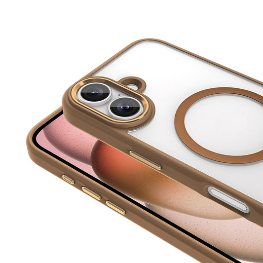 NEW-iPhone 16 Plus Hyaline Kılıf MagSafe Özellikli