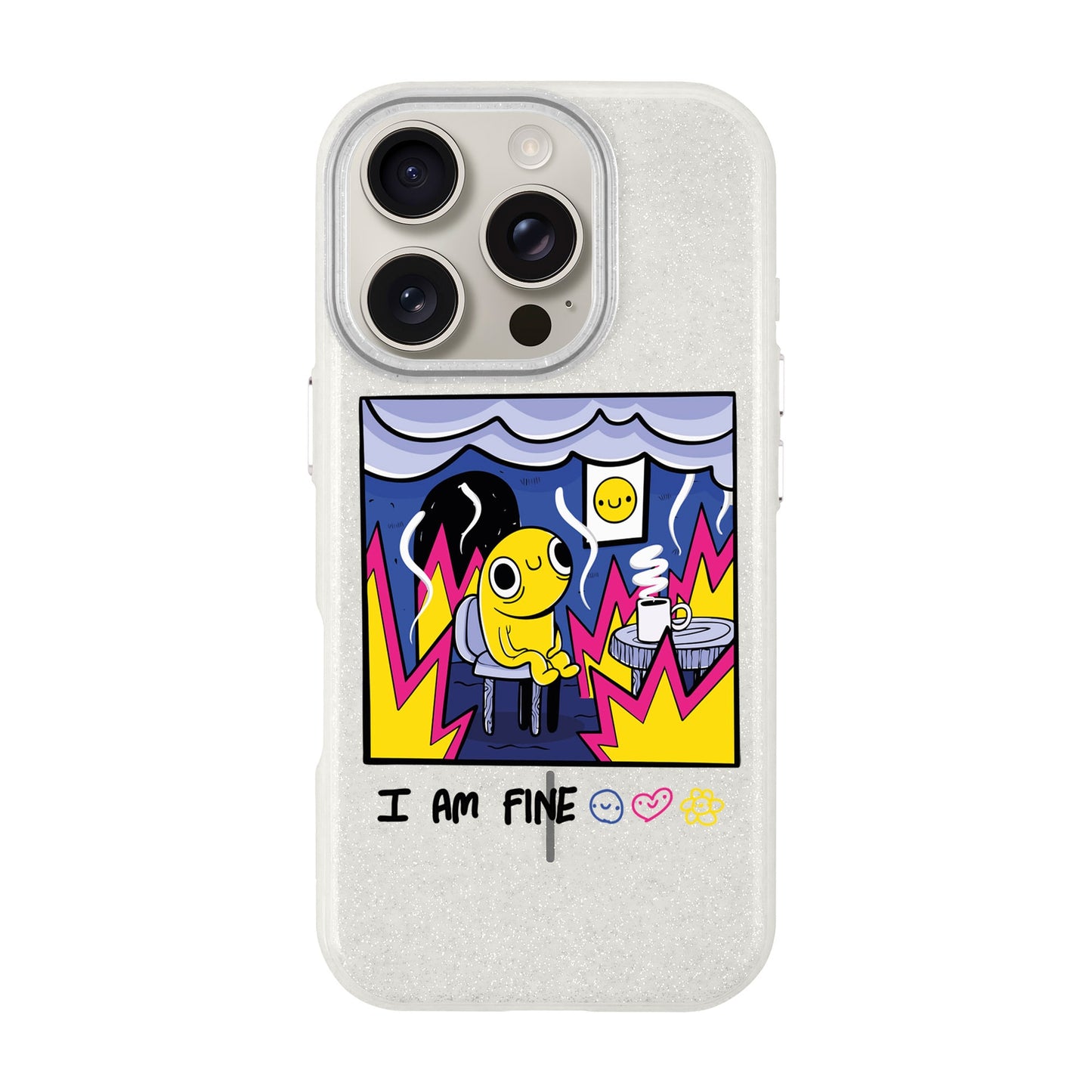 I AM FINE-iPhone 16 Pro Radiant Kılıf MagSafe Özellikli
