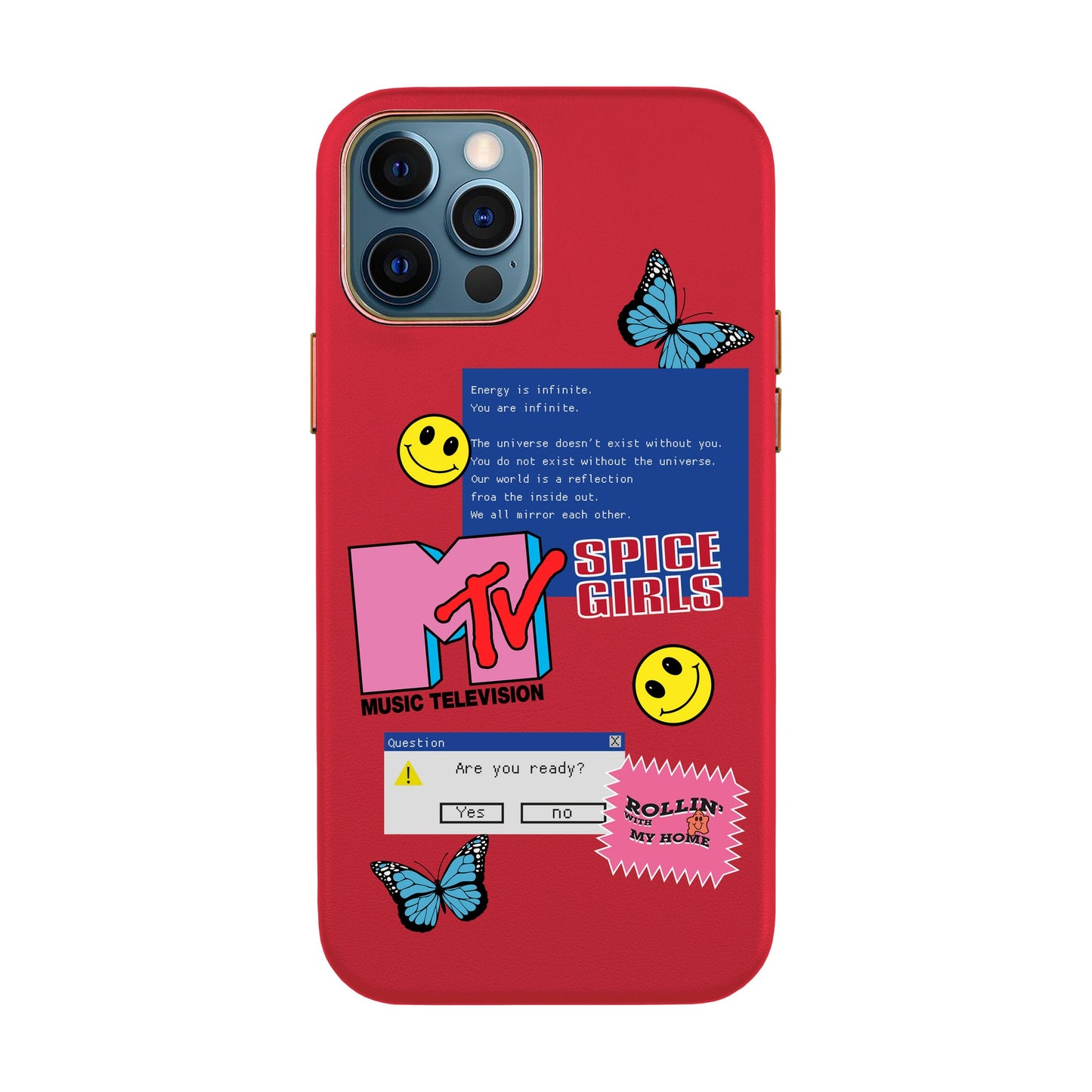 ARE YOU READY-iPhone X / Xs Leather Kılıf