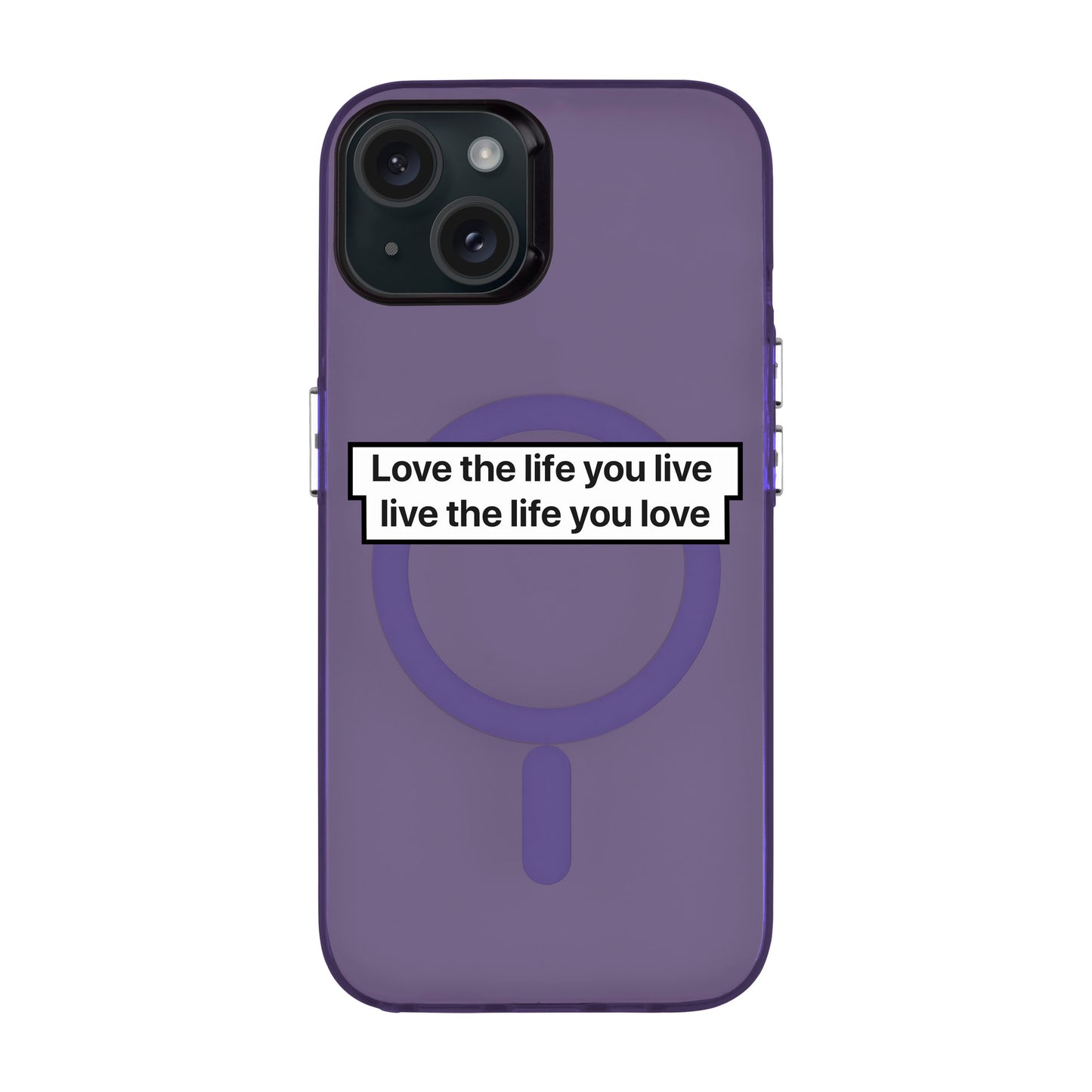 LOVE THE LIFE-iPhone 15 Plus Hold Kılıf MagSafe Özellikli