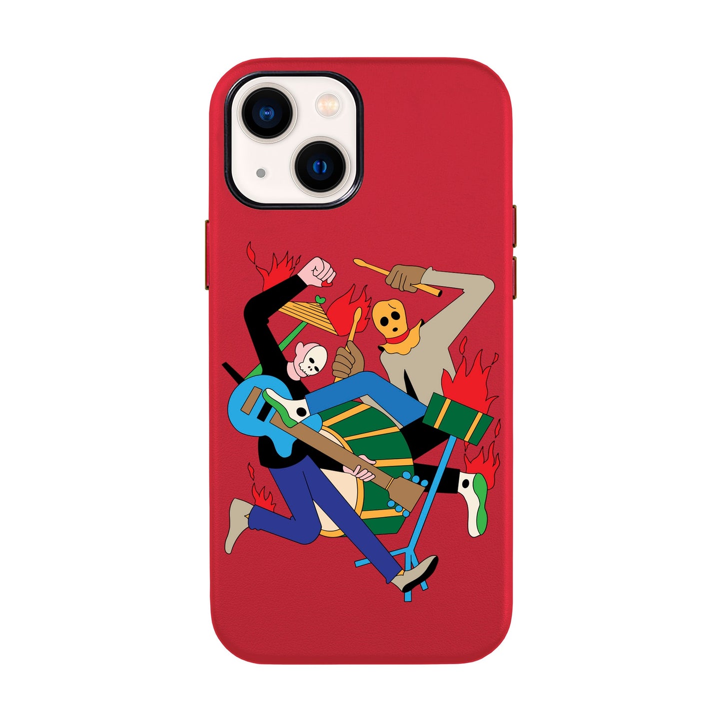 MONSTER MASH-iPhone 14 Leather Kılıf