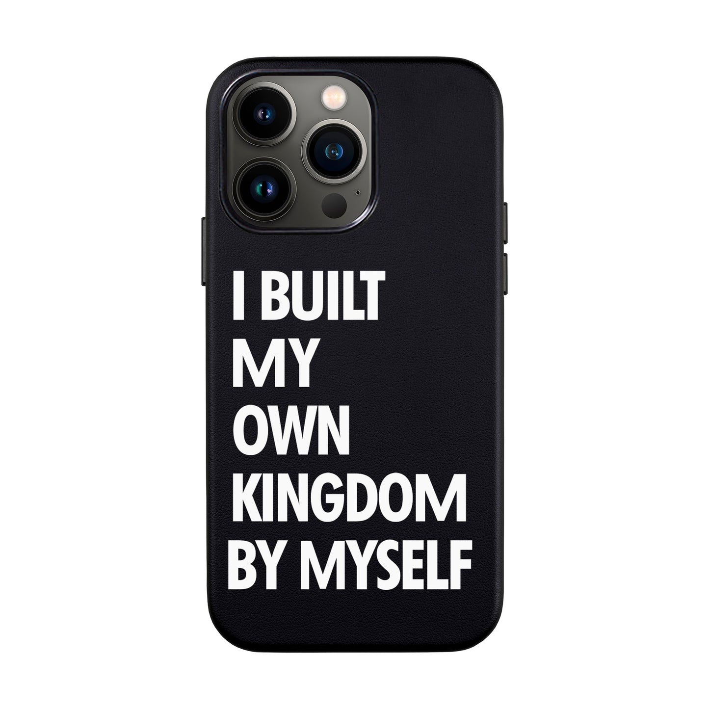KINGDOM-iPhone 13 Pro Max Leather Kılıf