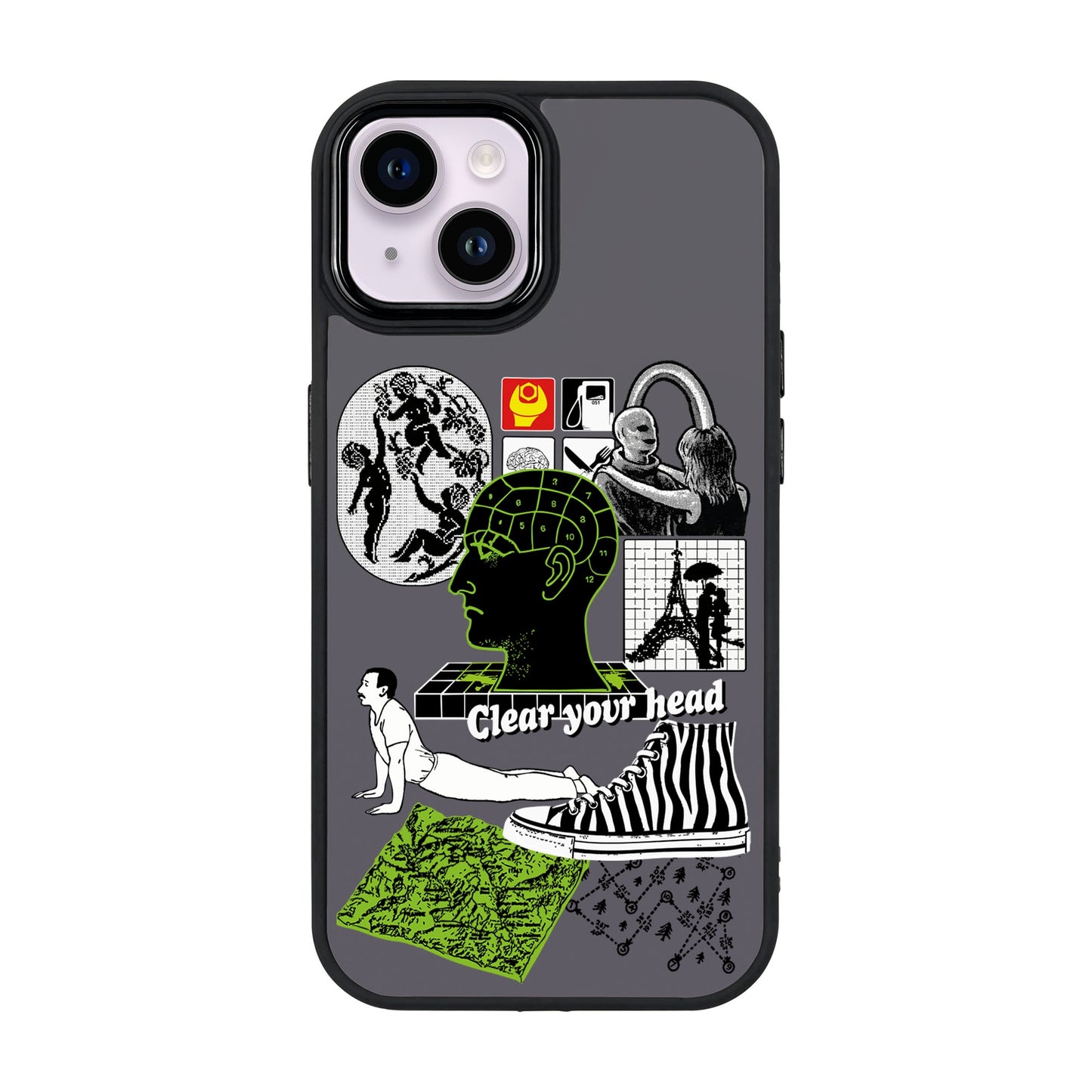 CLEAR YOUR HEAD-iPhone 14 Plus Proof Kılıf