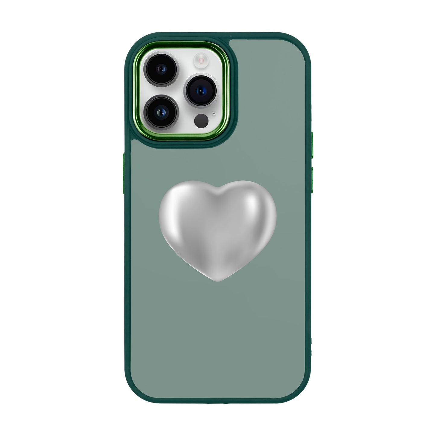 SILVER HEART-iPhone 13 Pro Max Proof Kılıf