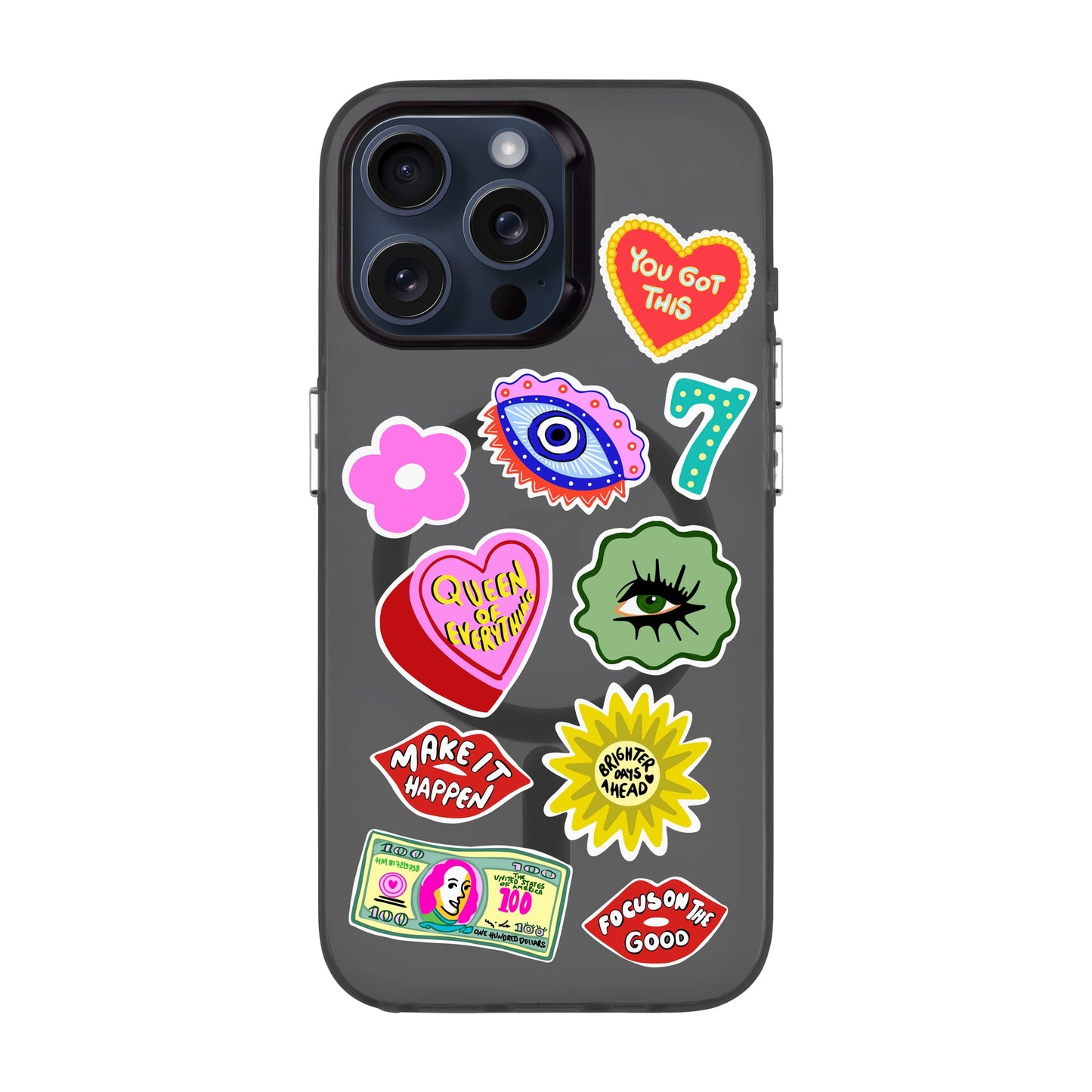 HM STICKERS-iPhone 15 Pro Max Hold Kılıf MagSafe Özellikli