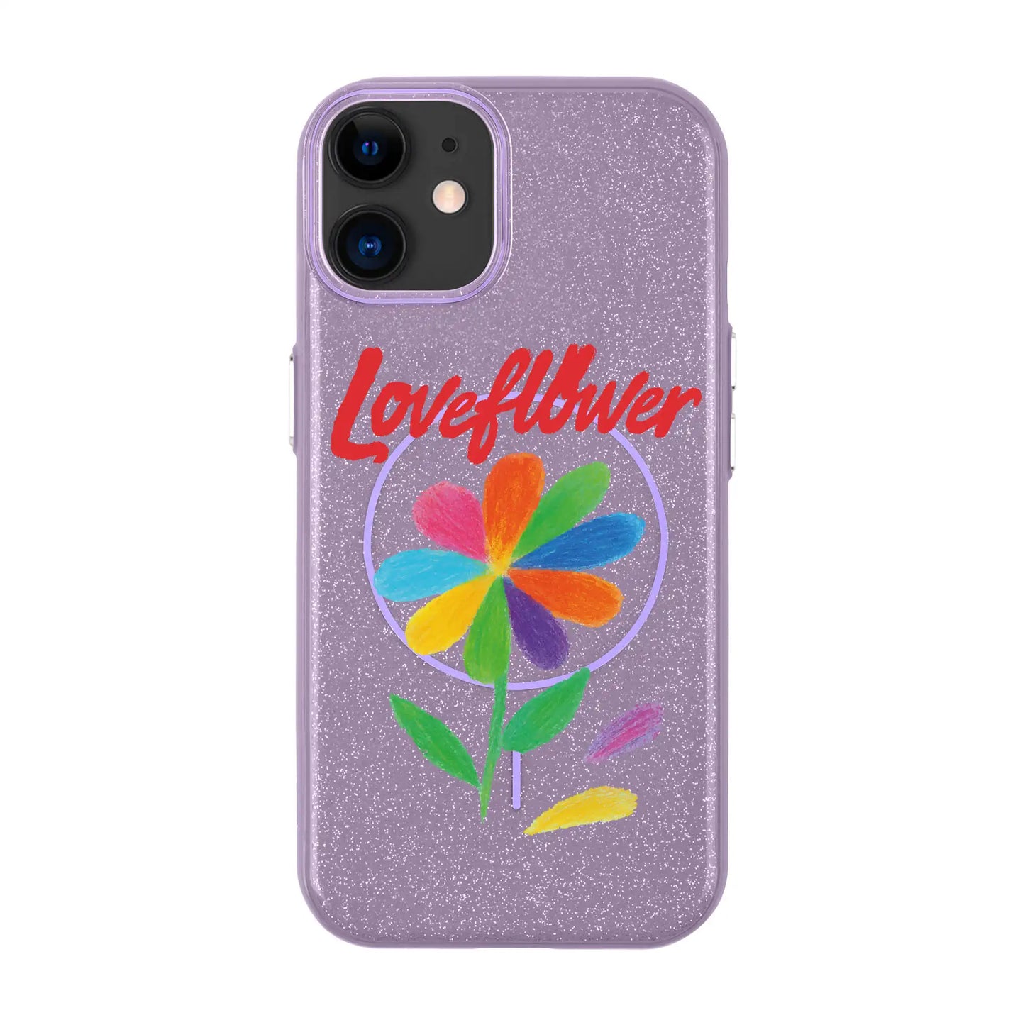 LOVE FLOWER-iPhone 11 Radiant Kılıf MagSafe Özellikli