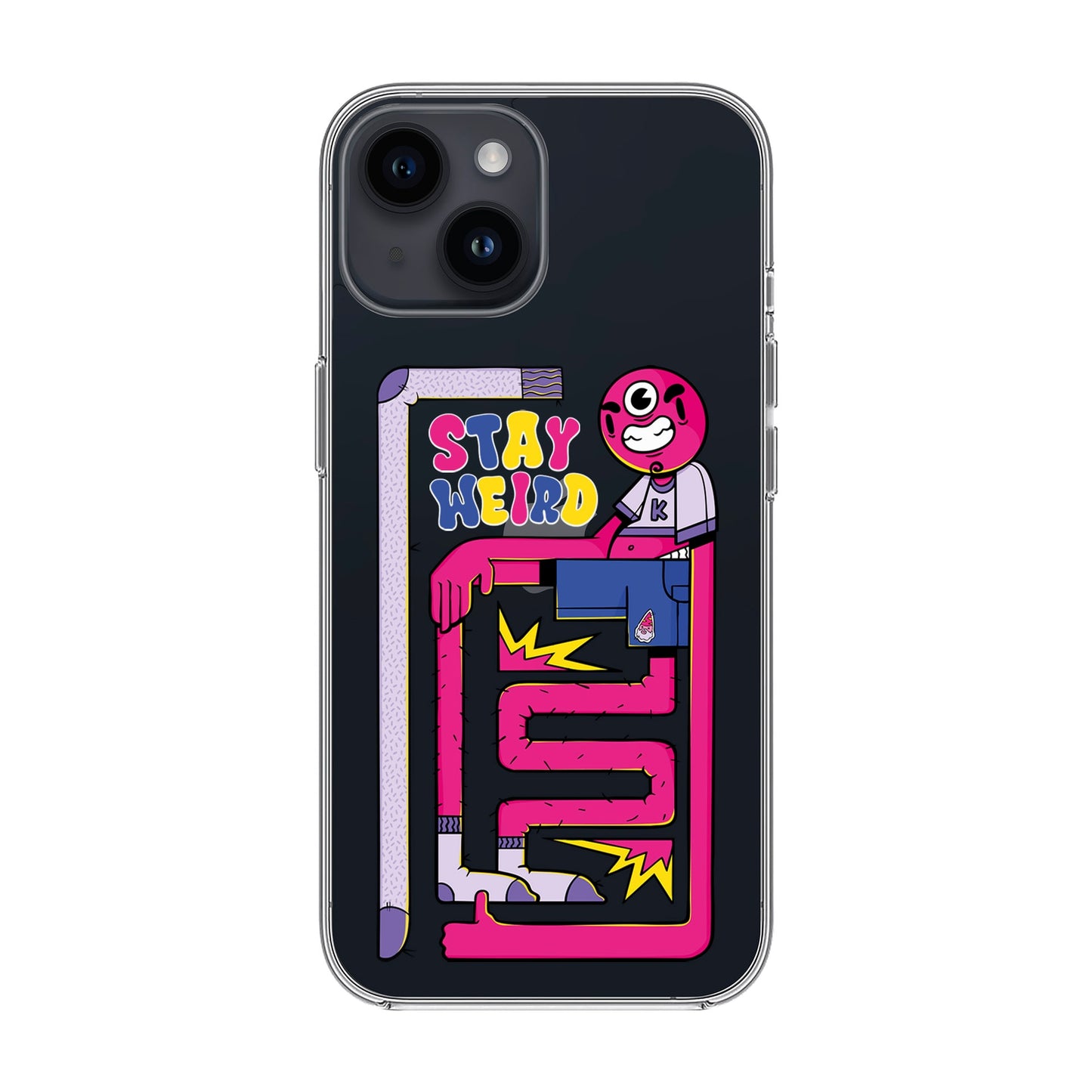 OG TOOTHY-iPhone 14 Solid Kılıf