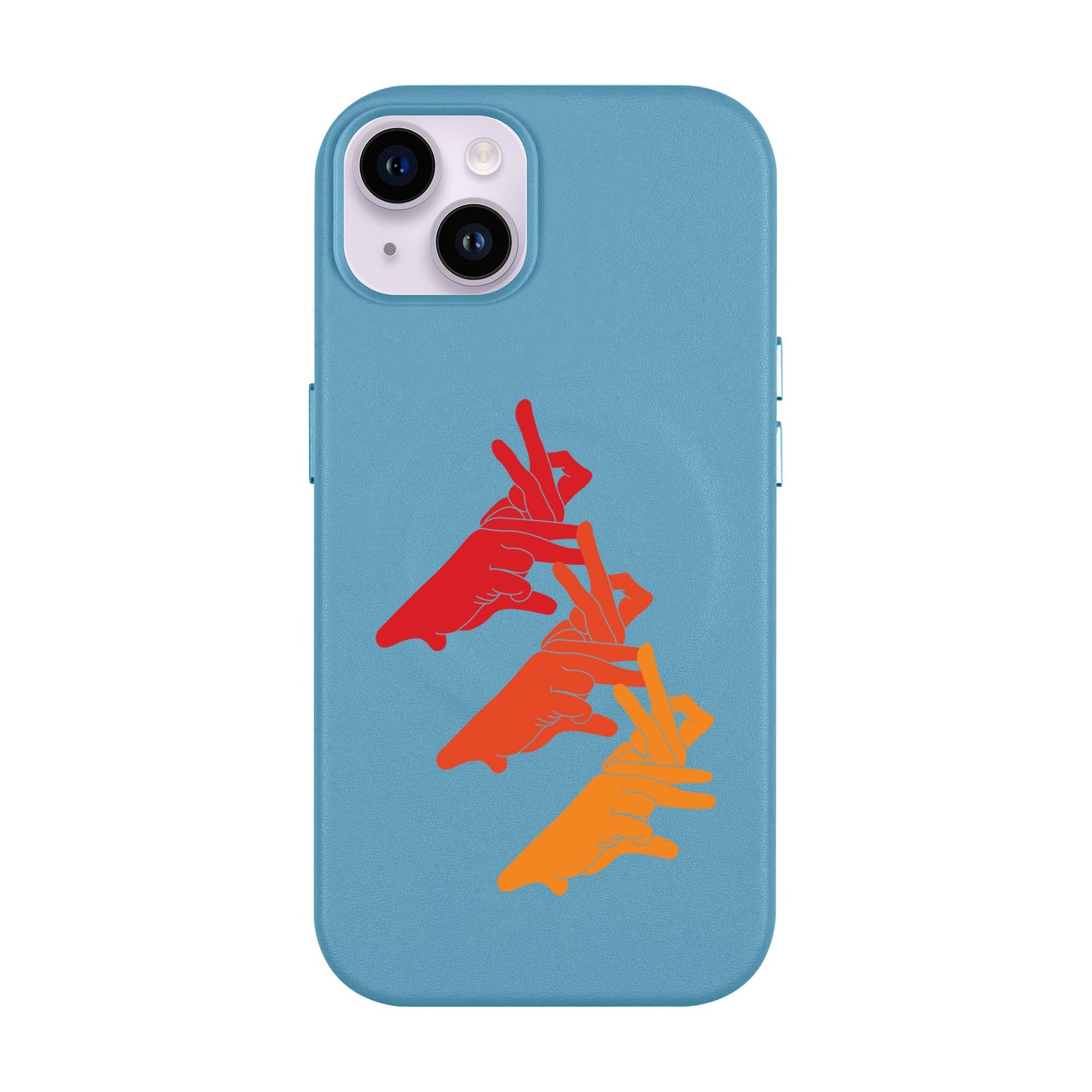 BUNNY MARCH-iPhone 14 Plus Leather Kılıf MagSafe Özellikli
