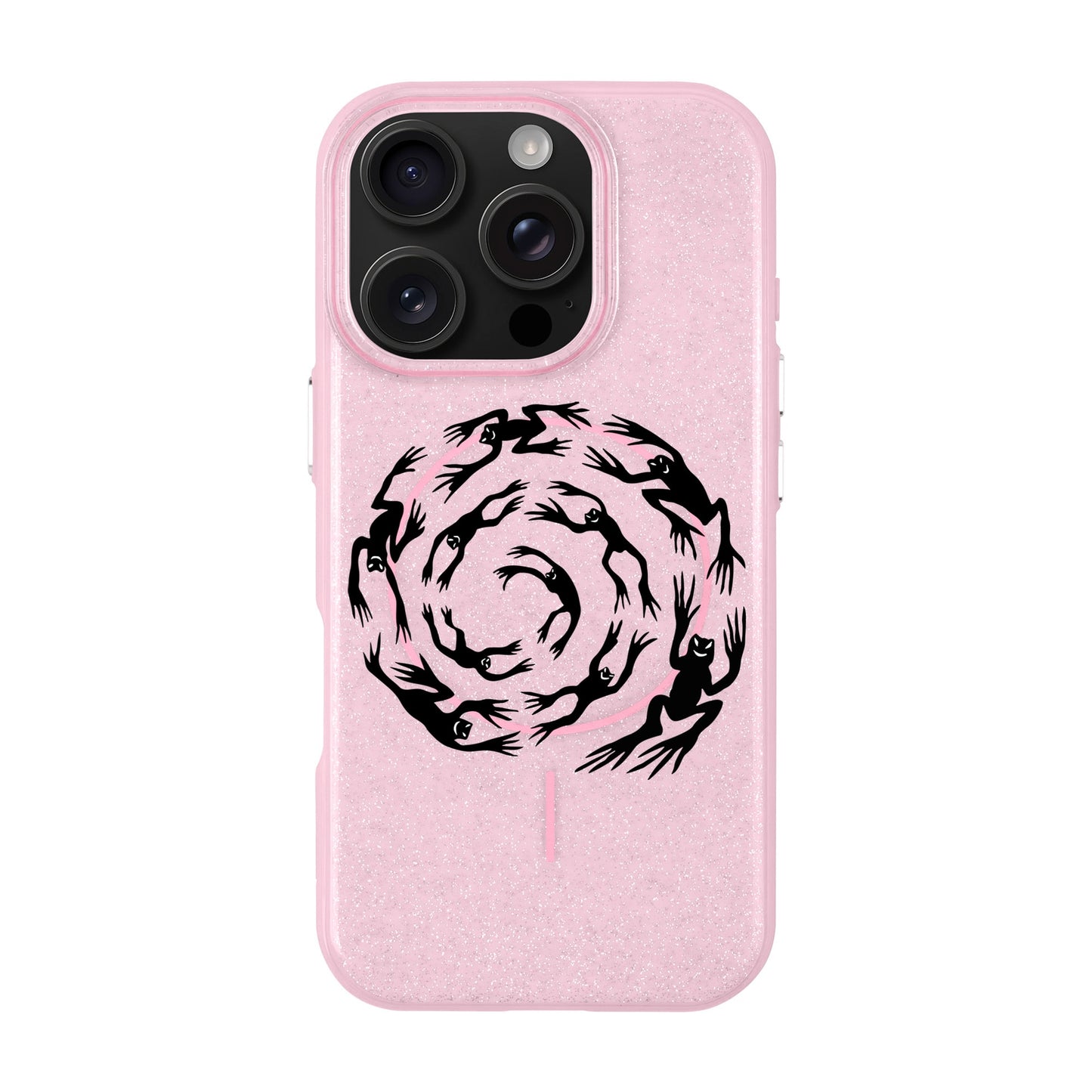 SWIRLING FROGS-iPhone 16 Pro Radiant Kılıf MagSafe Özellikli