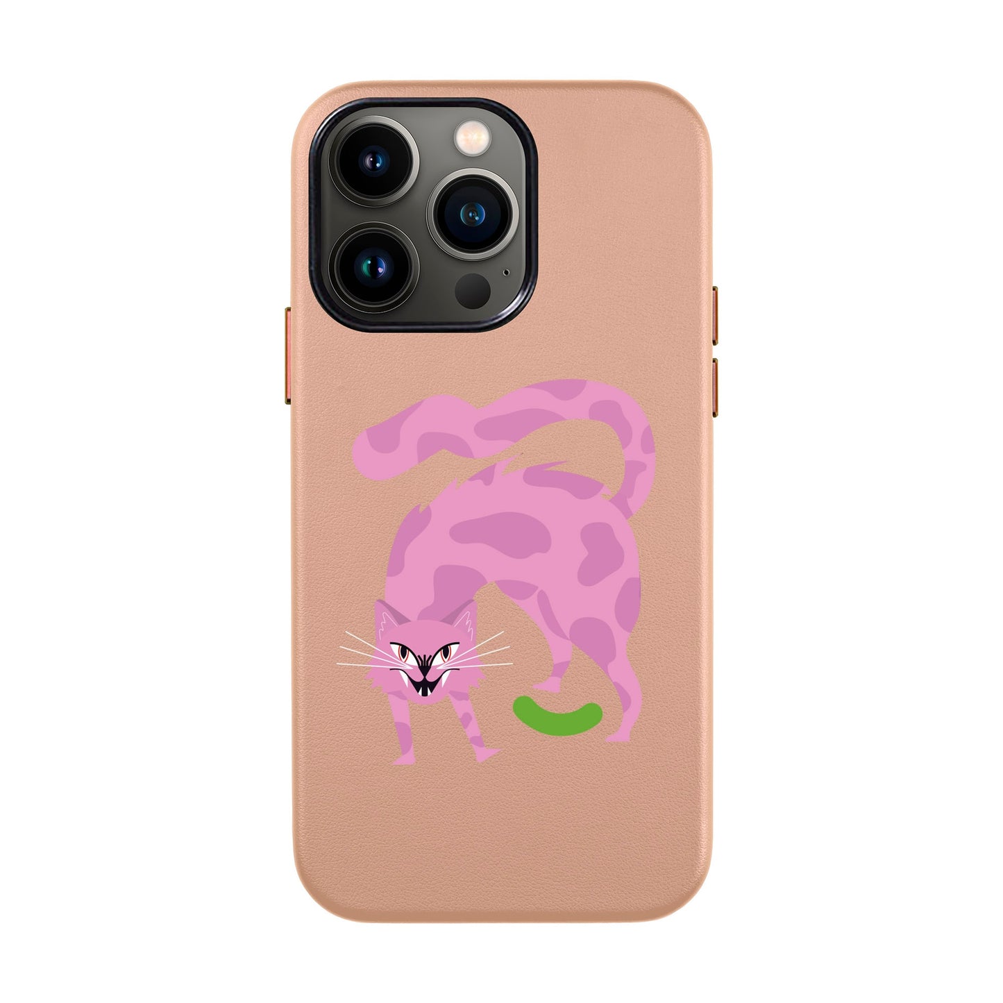 GRUMBLEPAWS-iPhone 13 Pro Max Leather Kılıf